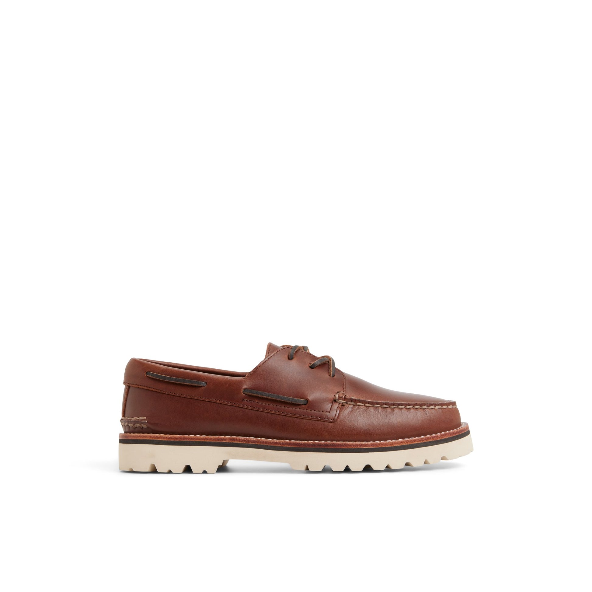 Main View of Other brown Authentic Original™ 3-Eye Lug Boat Shoe Boat Shoe for Mens