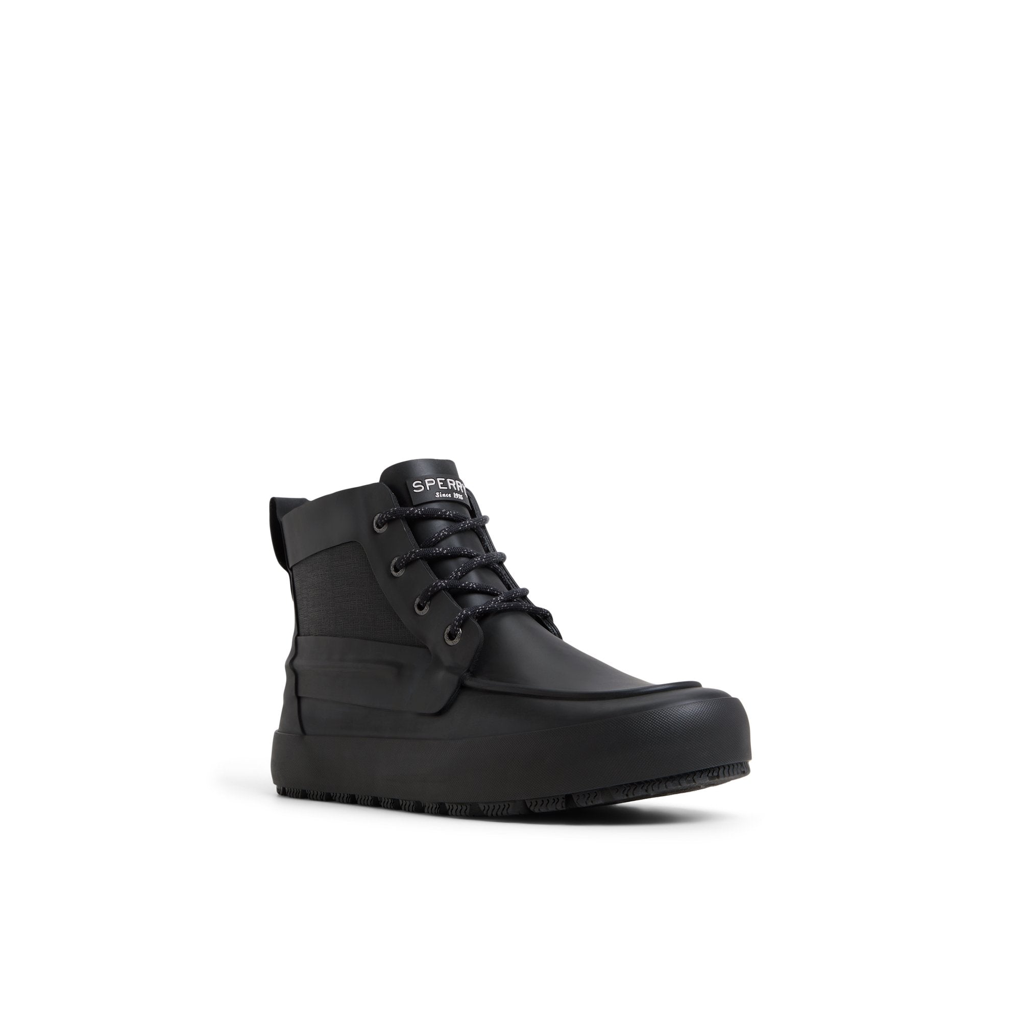 Sleek Lace Up Boot Black | Sperry