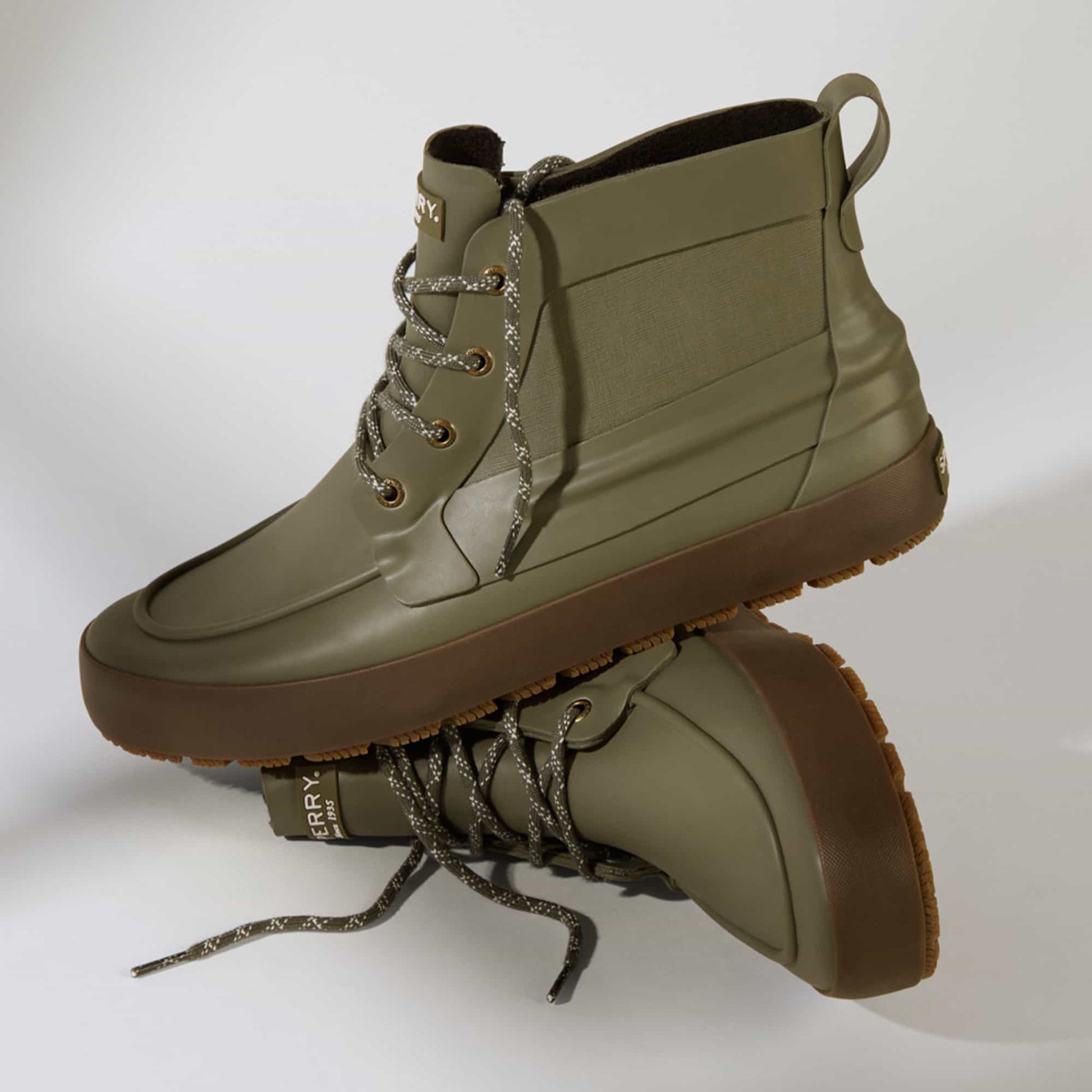 Product media for Sleek Lace Up Boot
