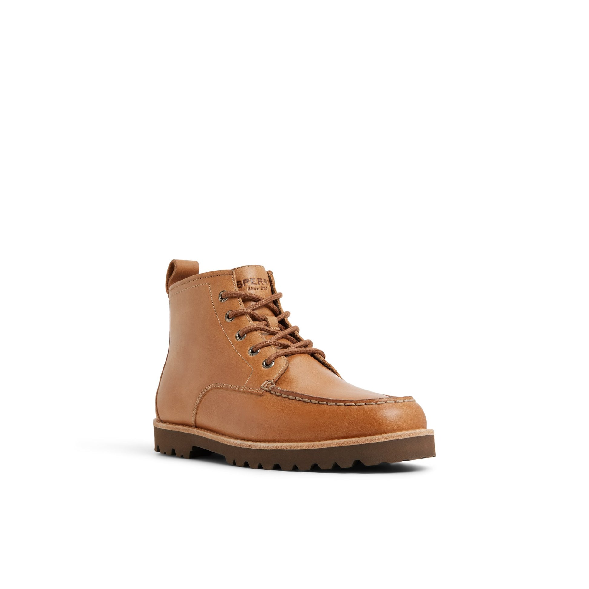 Side view of Tan Newton Heritage Chukka Boot Chukka Boots