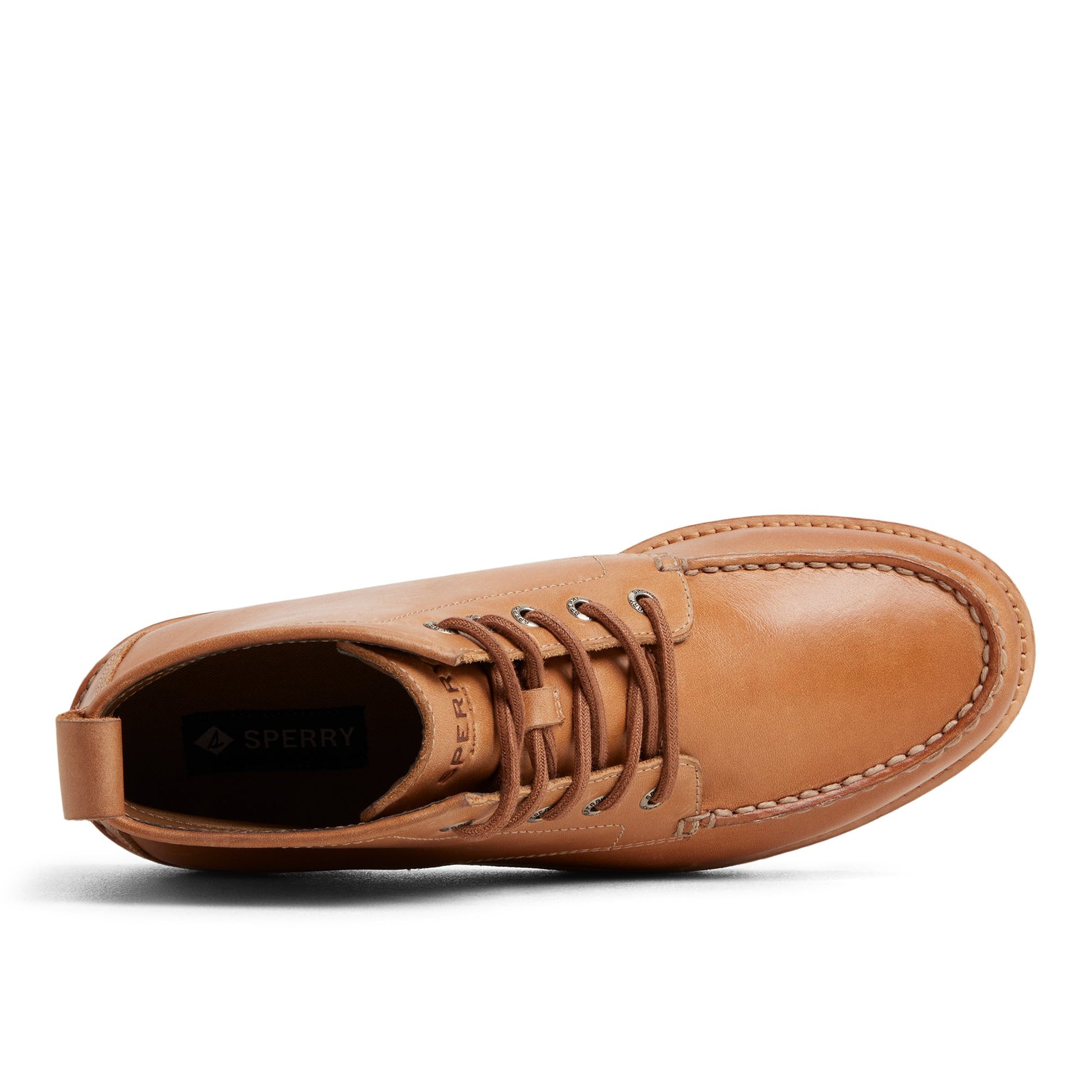 Top-down view of the Tan Newton Heritage Chukka Boot Chukka Boots