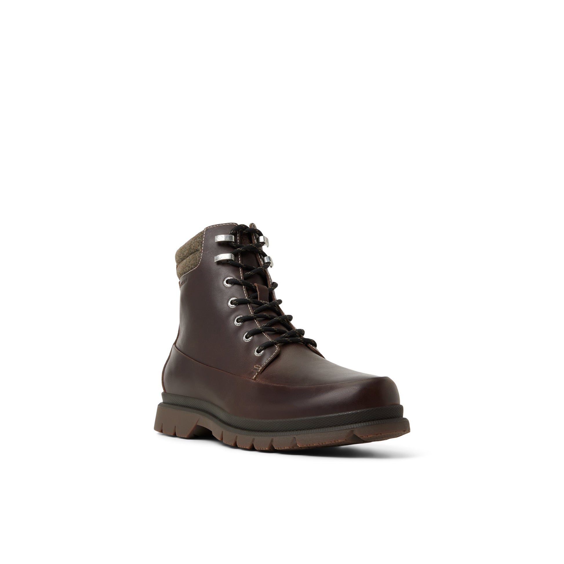 Side view of Other green Fenway Boots Fall Boots