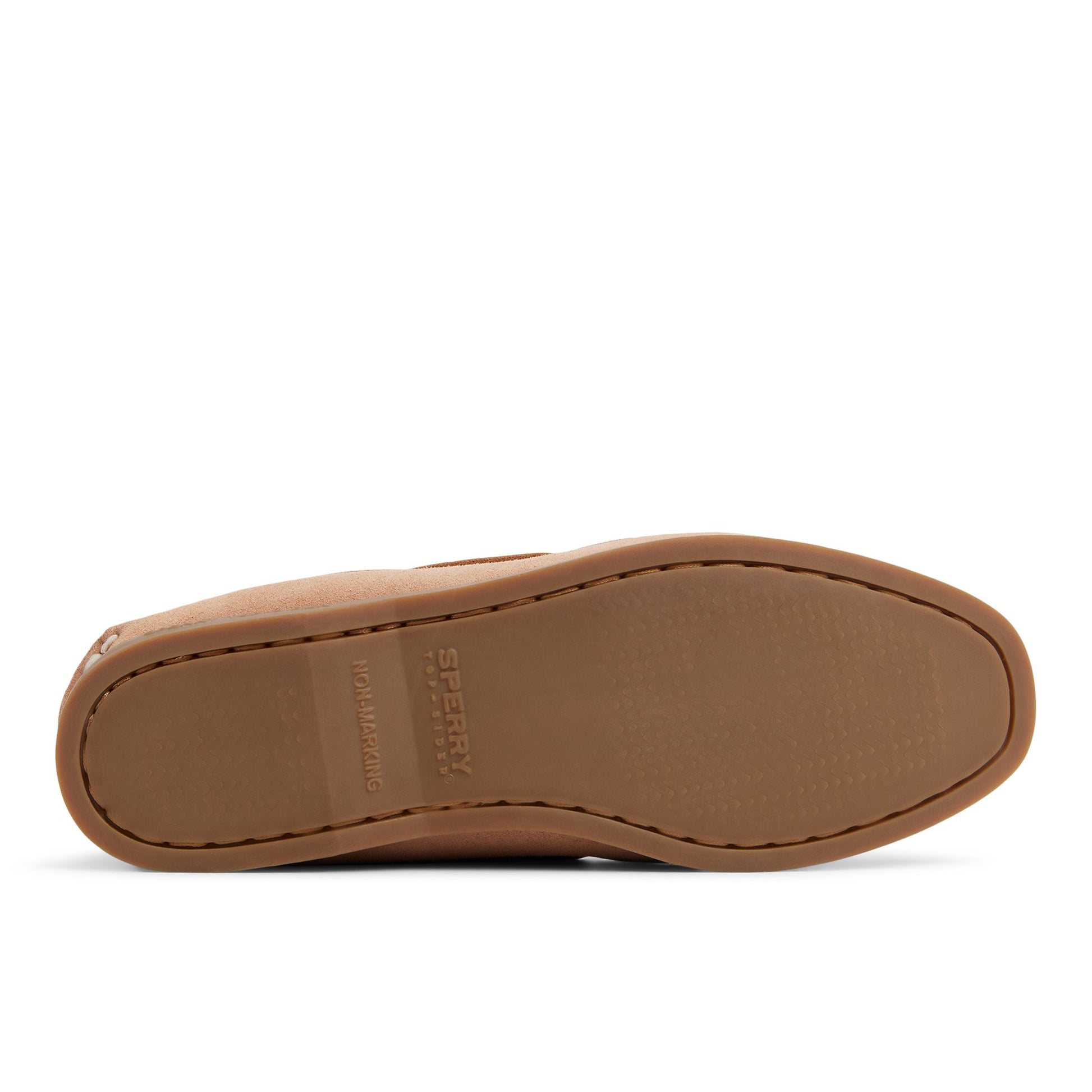 Close-up of the Tan Authentic Original™ 2 Eye Boat Shoe Boat Shoe