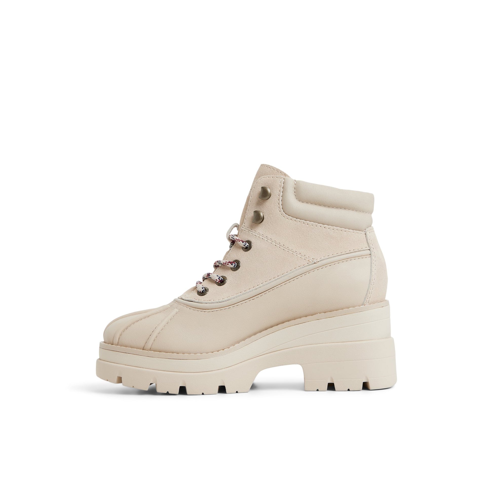 Three-quarter angle of Opal Rocky Hiker Lined Boot Ankle Boots's back side
