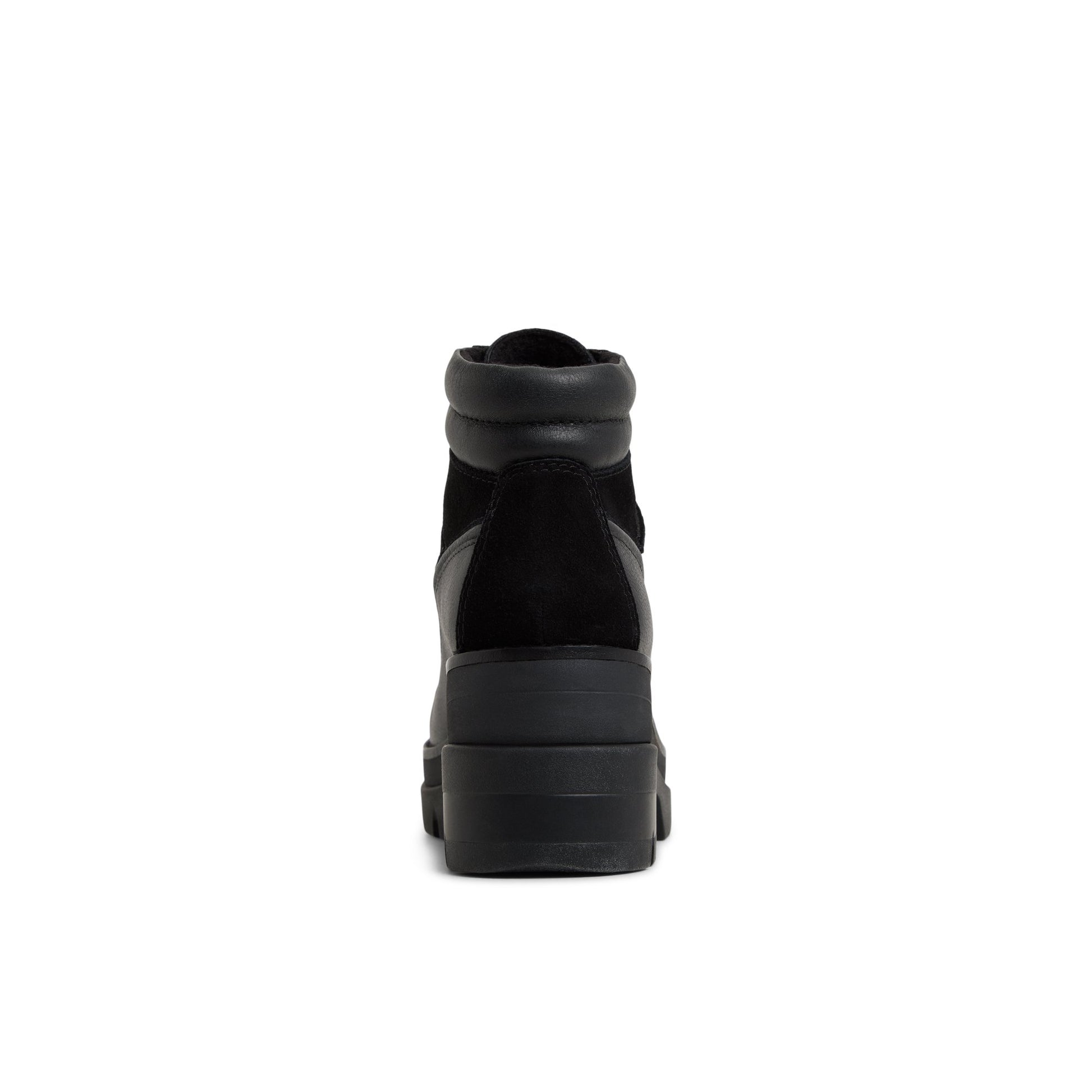 Three-quarter angle of Black Rocky Hiker Lined Boot Ankle Boots's front side