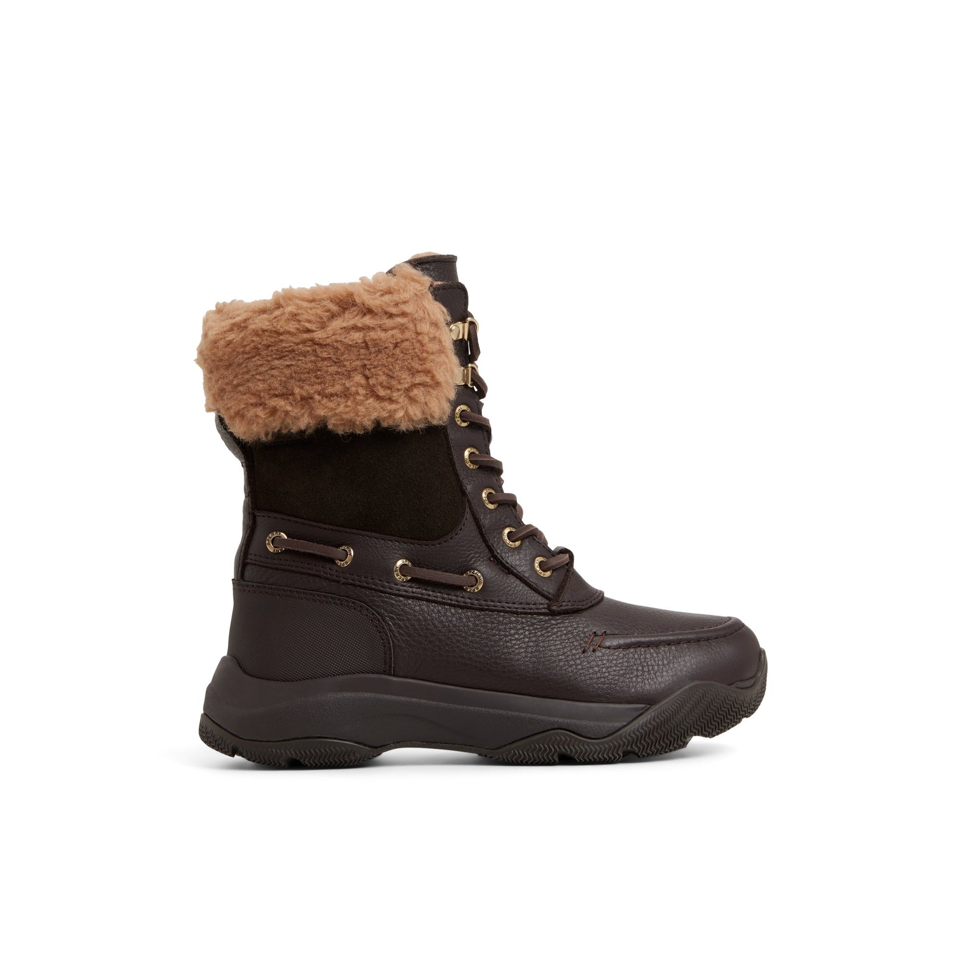 Main View of Dark brown Dakota Mid Winter Boots Fall/Winter Boots for Womens