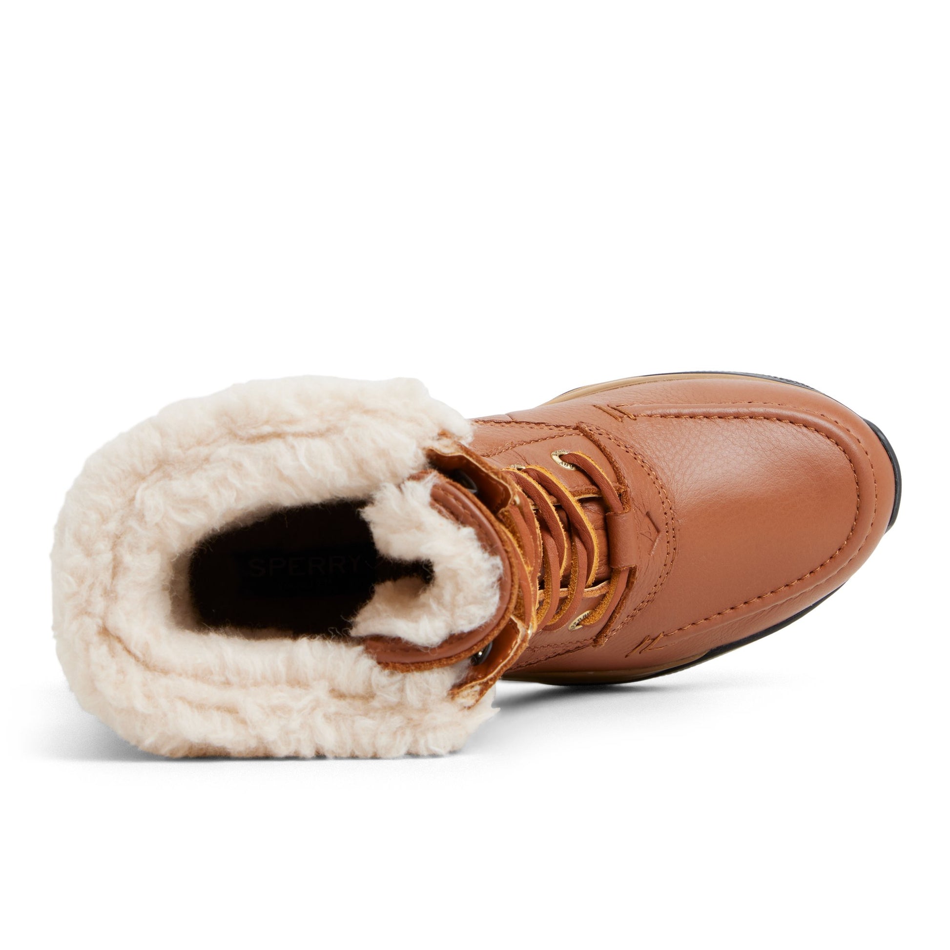 Top-down view of the Light brown Dakota Mid Winter Boots Fall/Winter Boots