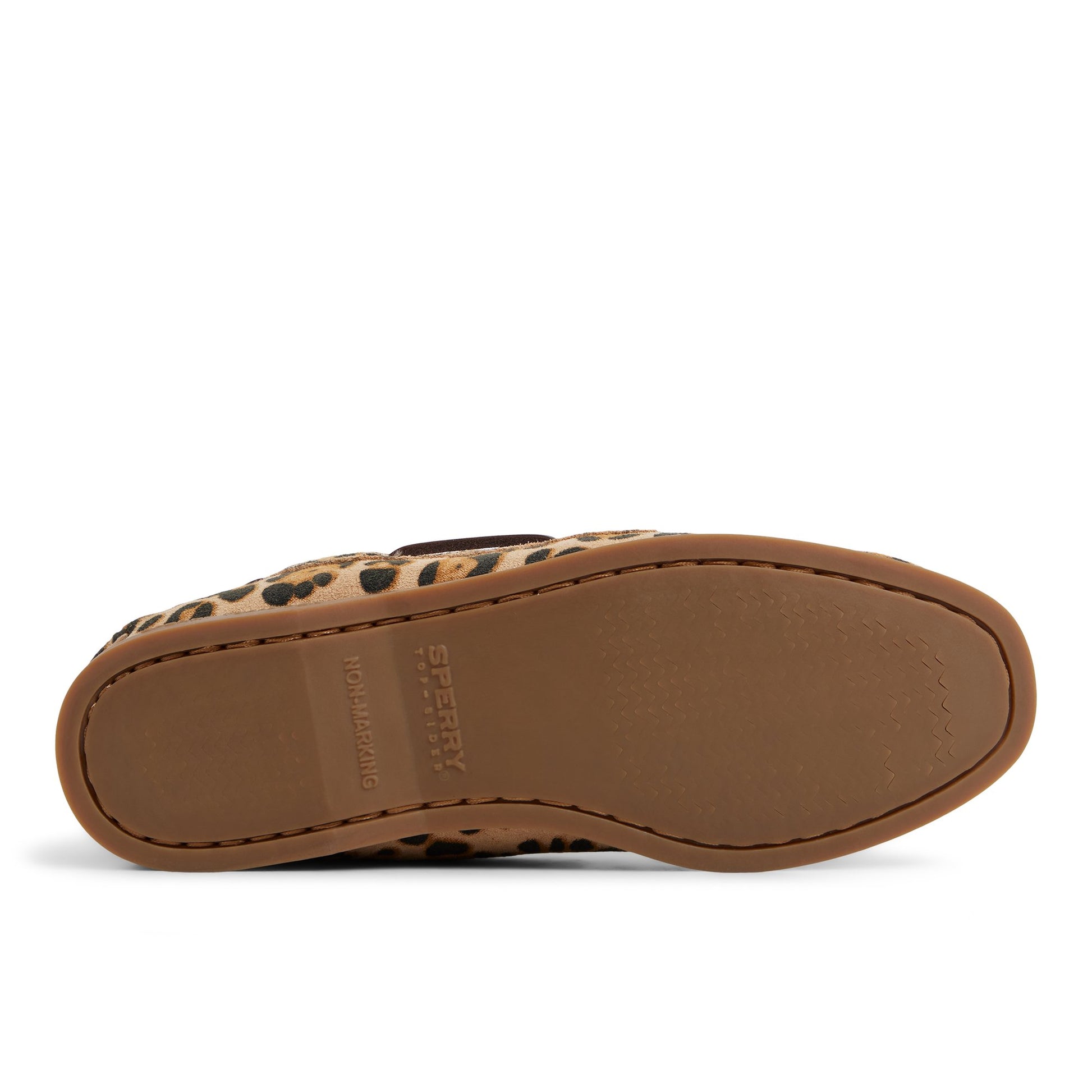 Close-up of the Brown primary - multi Authentic Original™ 2 Eye Boat Shoe Boat Shoe