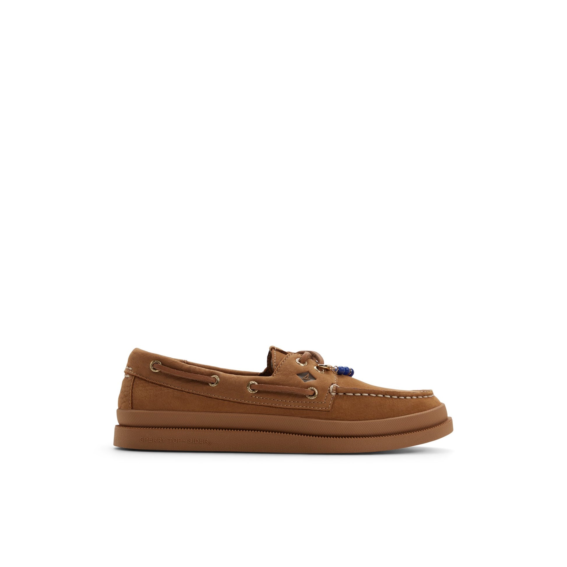 Main View of Tan Authentic Original™ 2 Eye Mudguard Boat Shoe for Womens