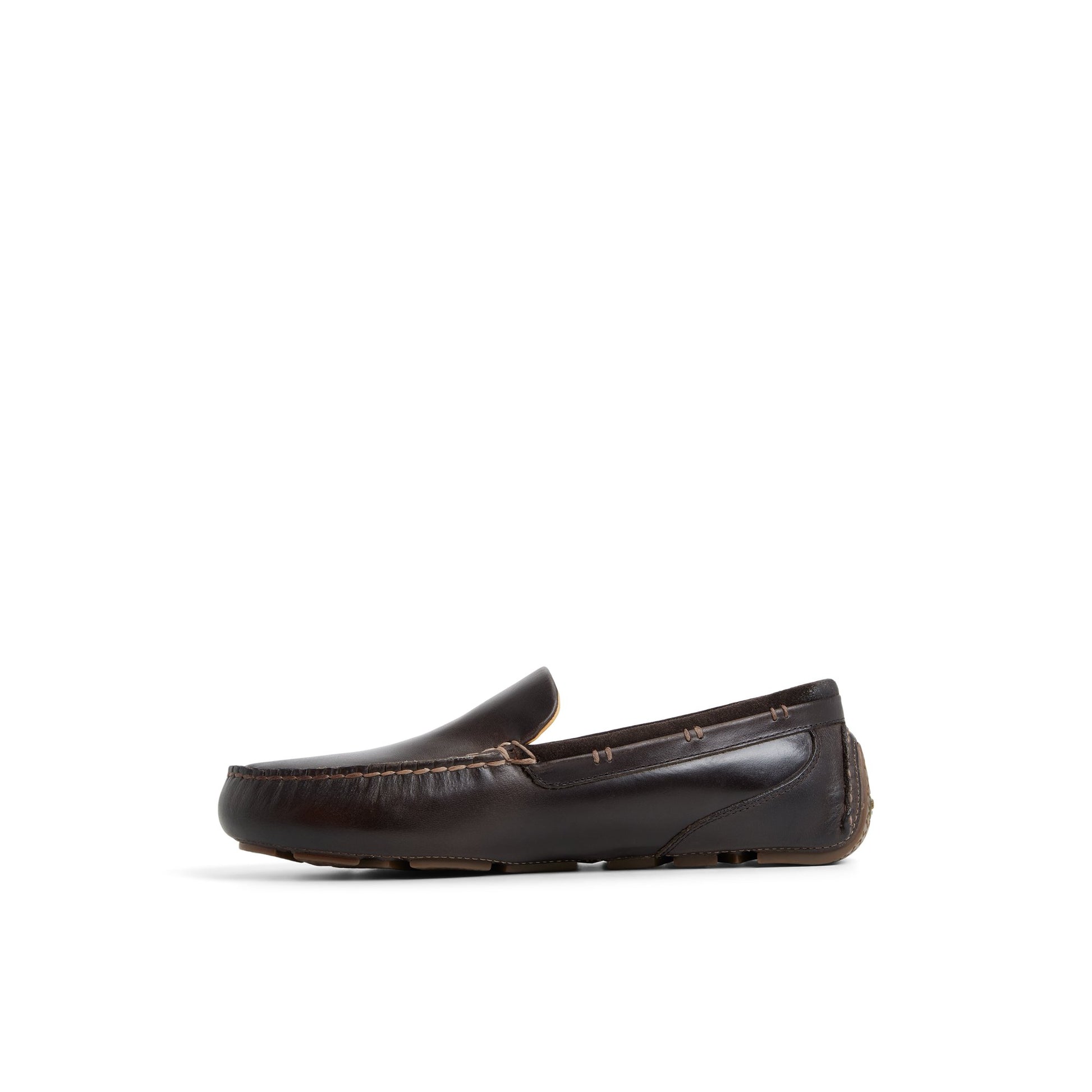 Three-quarter angle of Charcoal Gold Cup™ Harpswell Venetian Driver Loafer Loafers's back side