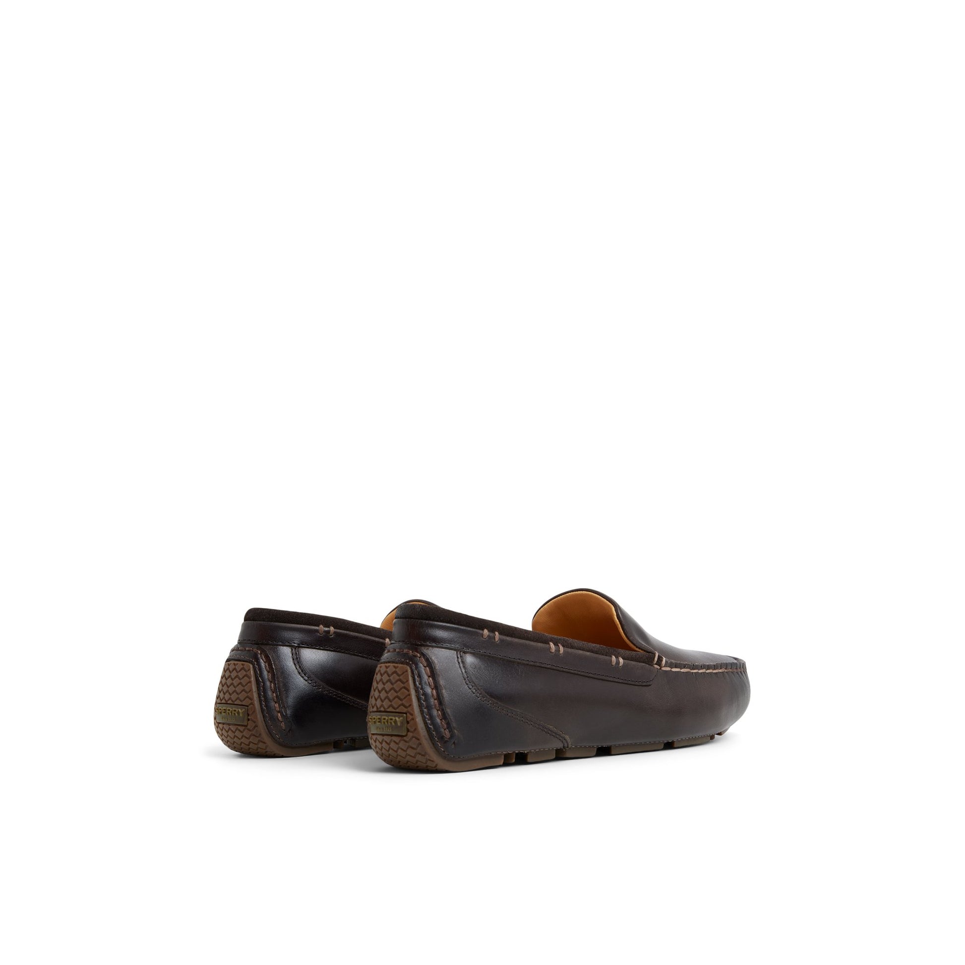 Three-quarter angle of Charcoal Gold Cup™ Harpswell Venetian Driver Loafer Loafers's front side