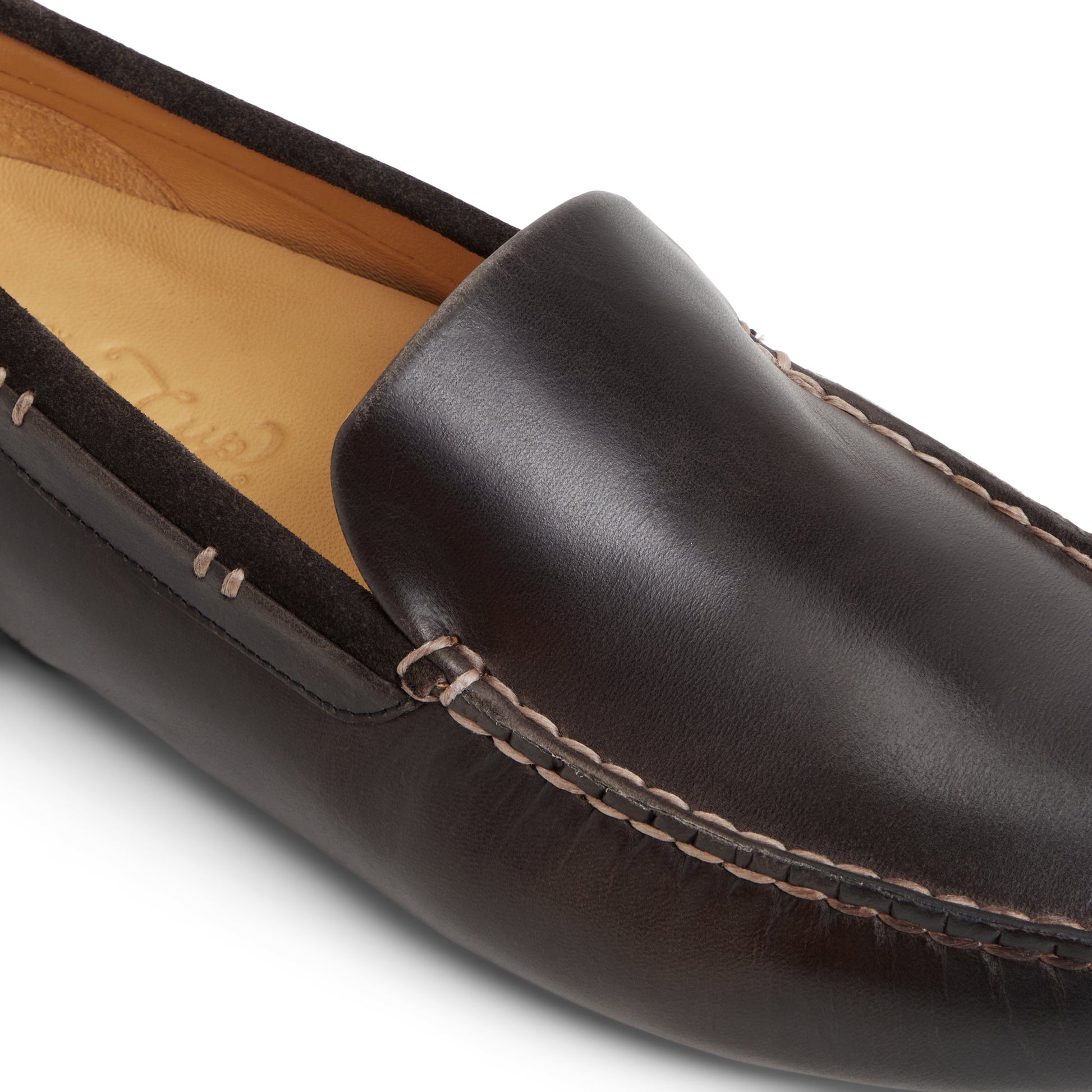 View of Charcoal Gold Cup™ Harpswell Venetian Driver Loafer Loafers's sole