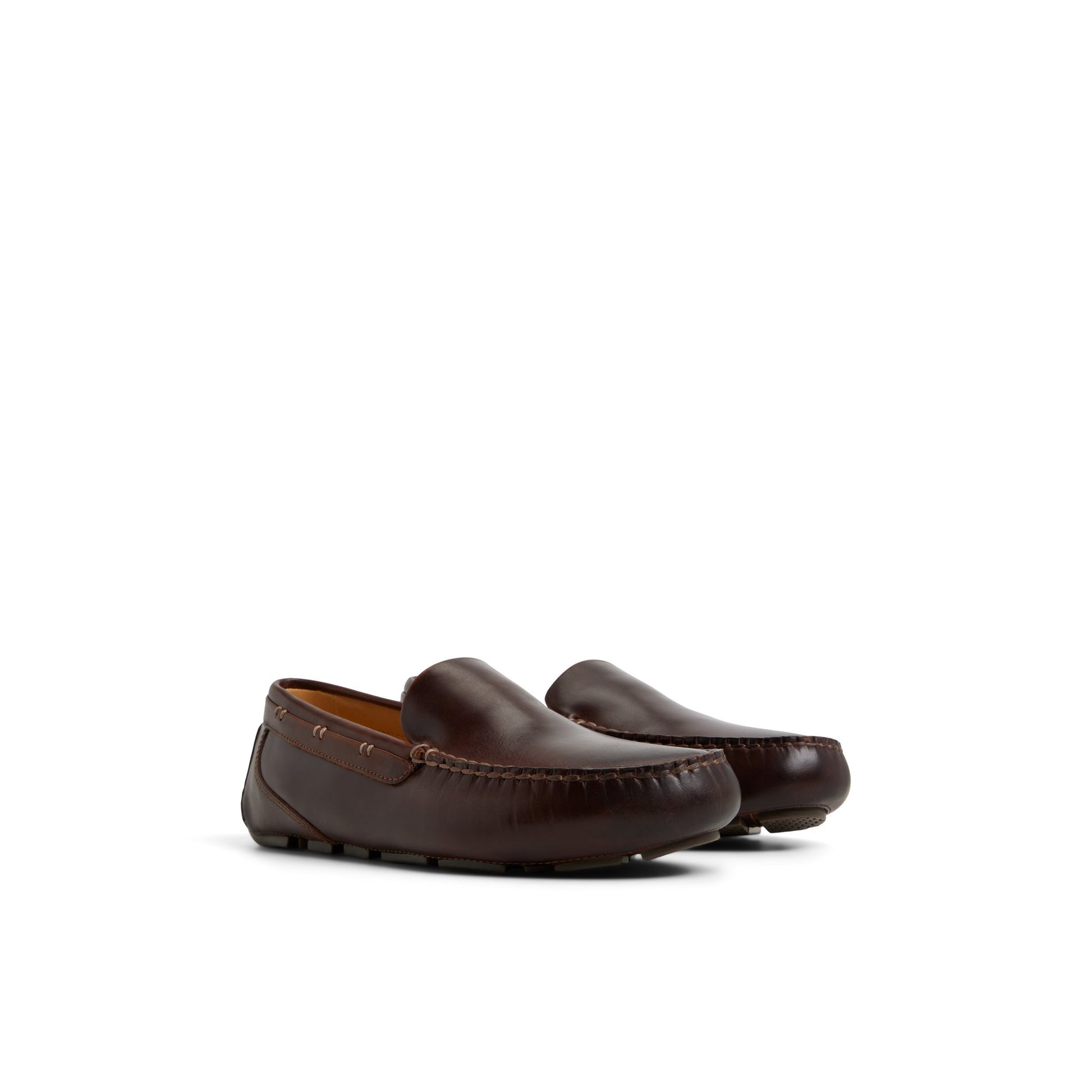 Side view of Dark brown Gold Cup™ Harpswell Venetian Driver Loafer Loafers