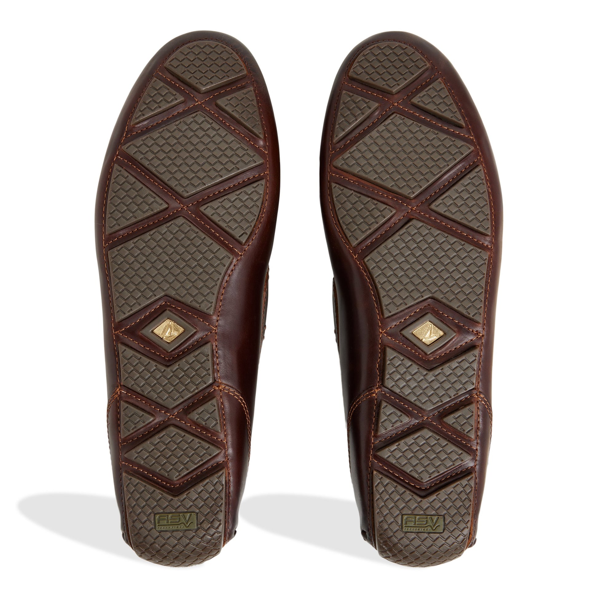 Close-up of the Dark brown Gold Cup™ Harpswell Venetian Driver Loafer Loafers