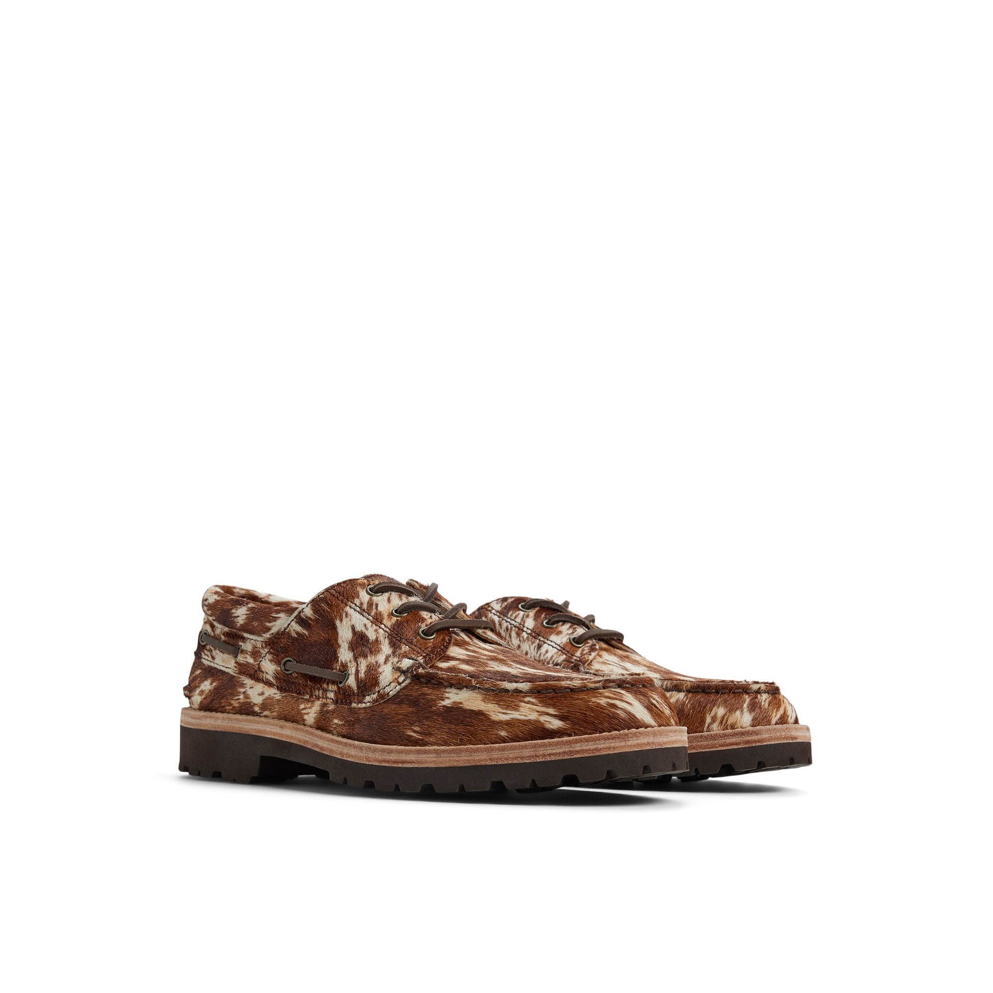 Sperry x Colour Plus Companie 3-Eye Vibram Lug Boat Shoe Tan combo