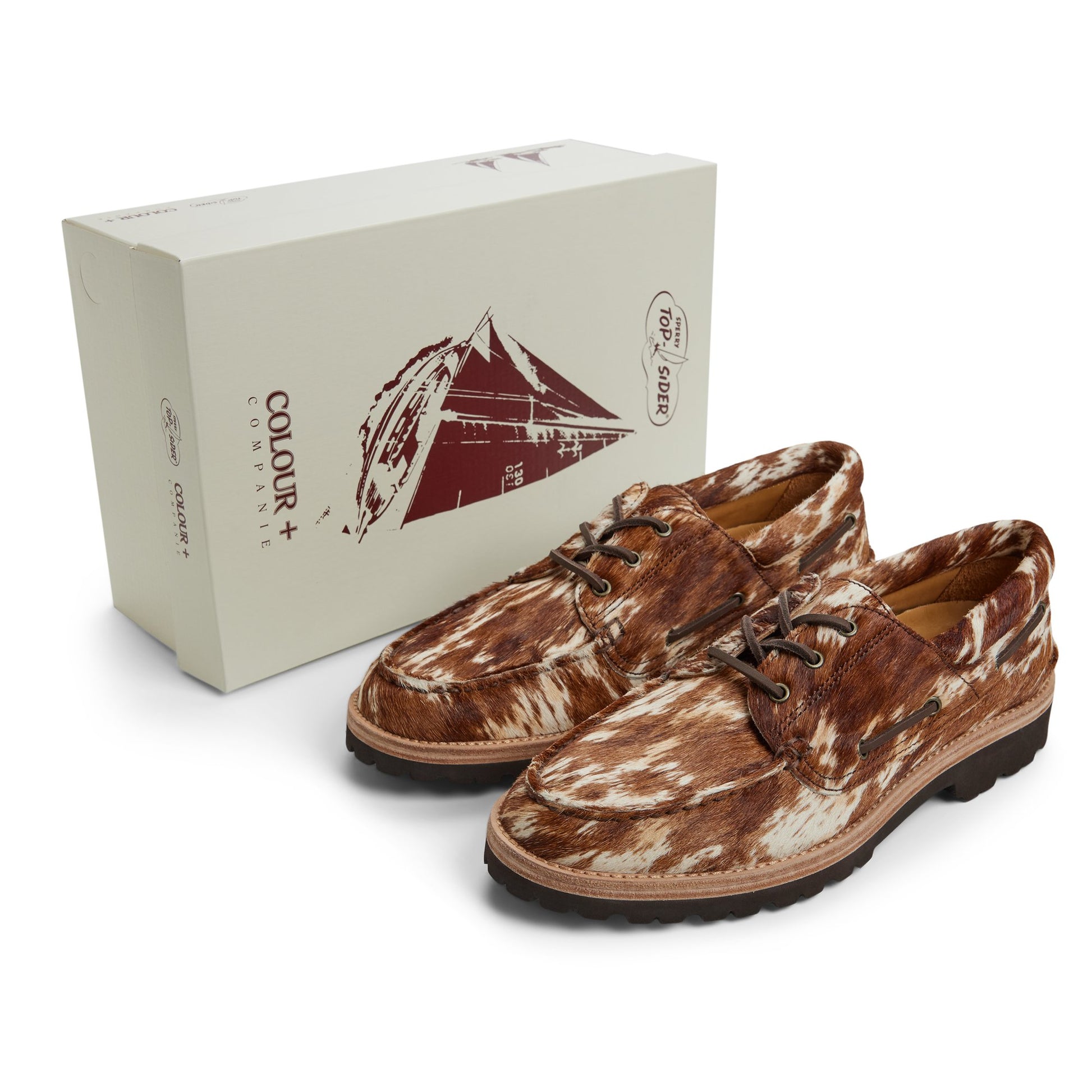 Support produit pour Sperry x Colour Plus Companie 3-Eye Vibram Lug Boat Shoe