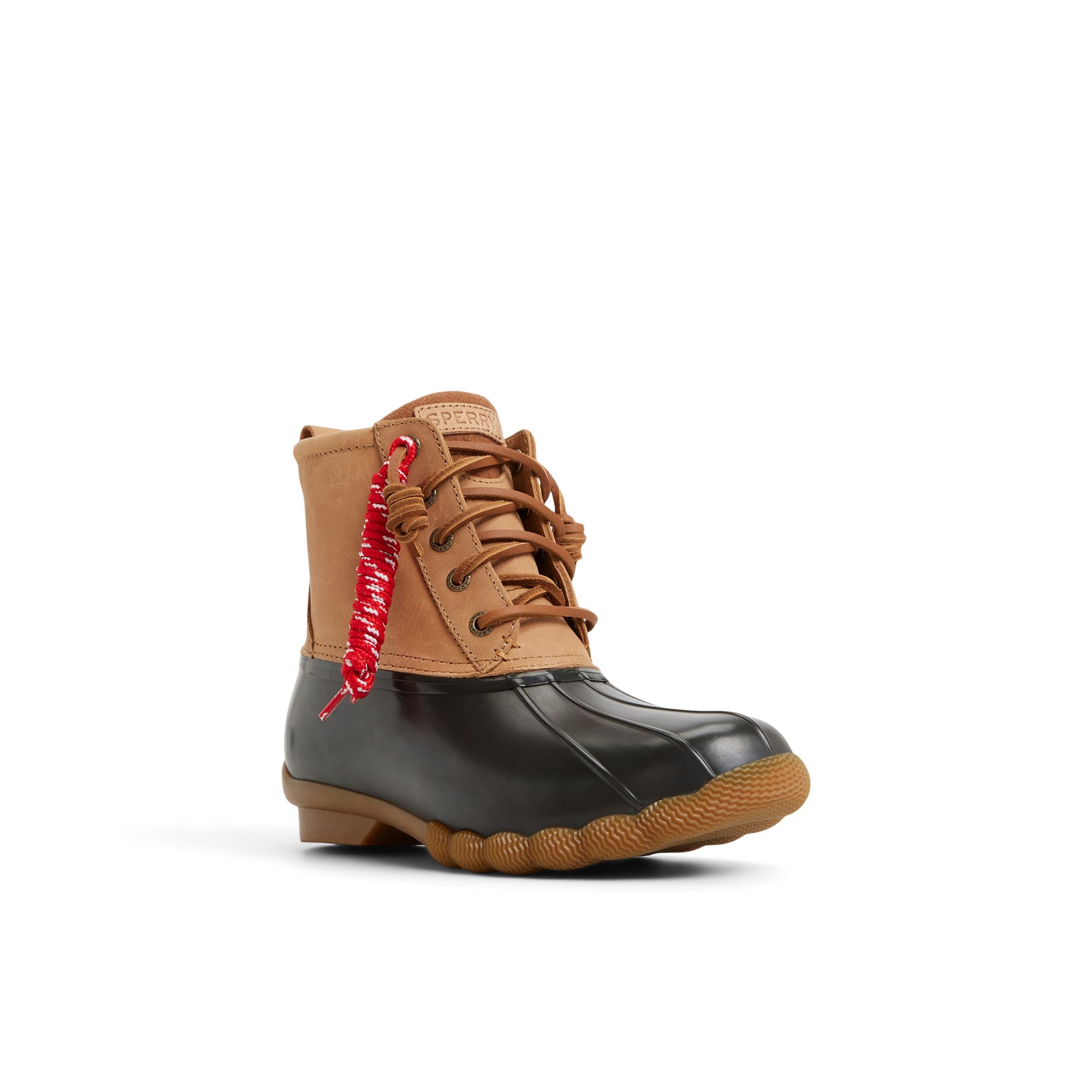 Side view of Tan Saltwater™ Duck Lug Boot Duck Rain Boots