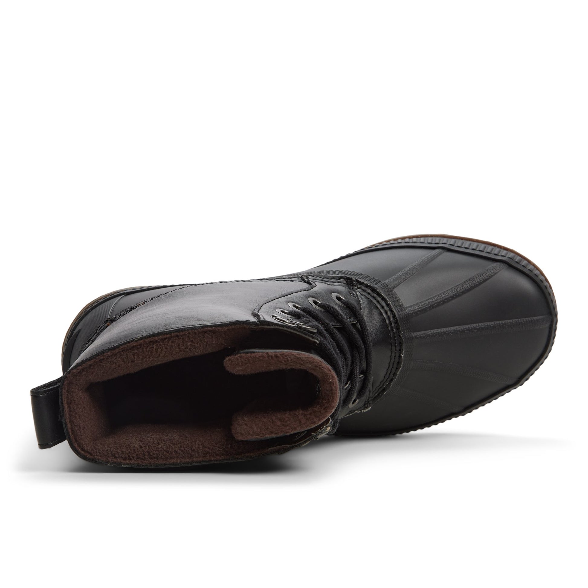 Top-down view of the Black Ice Bay Chukka Boot Fall Boots