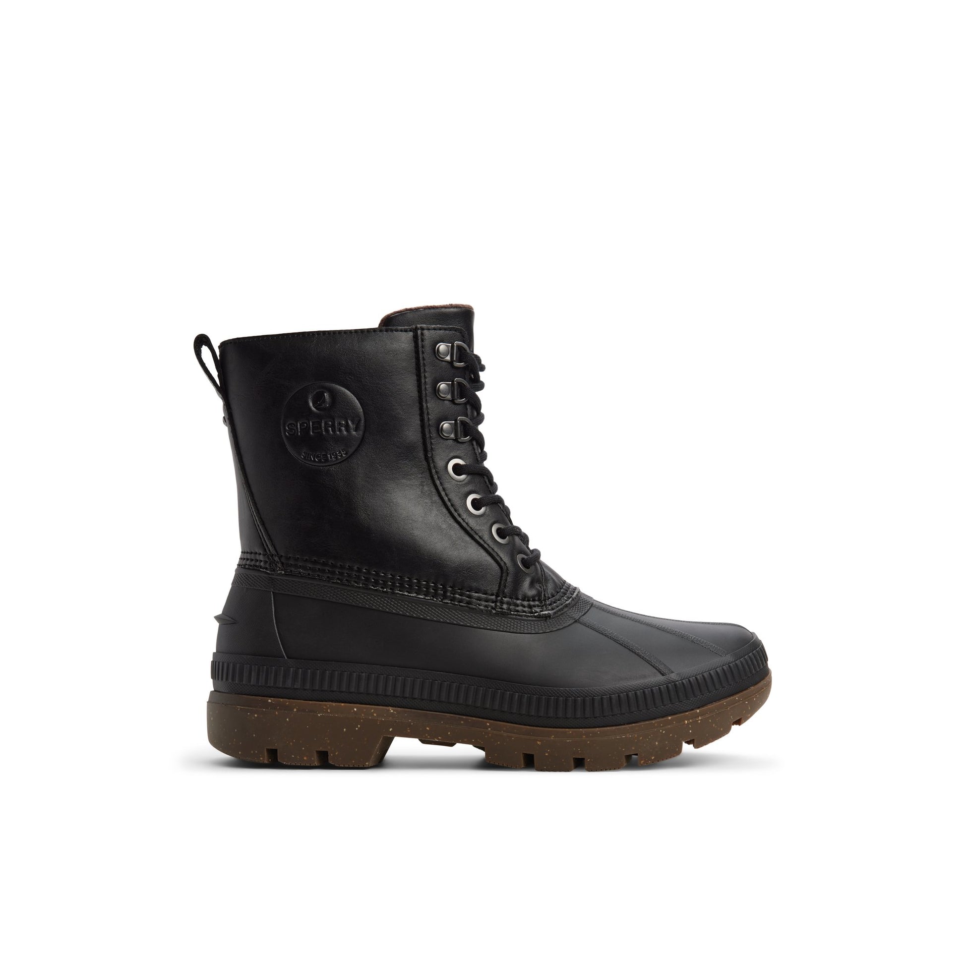 Main View of Black Ice Bay Chukka Boot Fall Boots for Mens