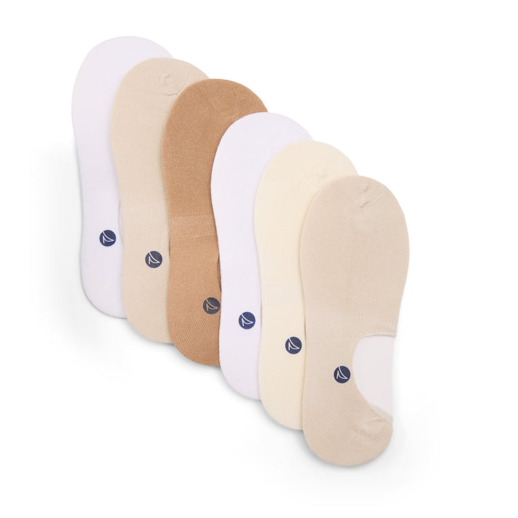 Mens 6-pack Liner Socks