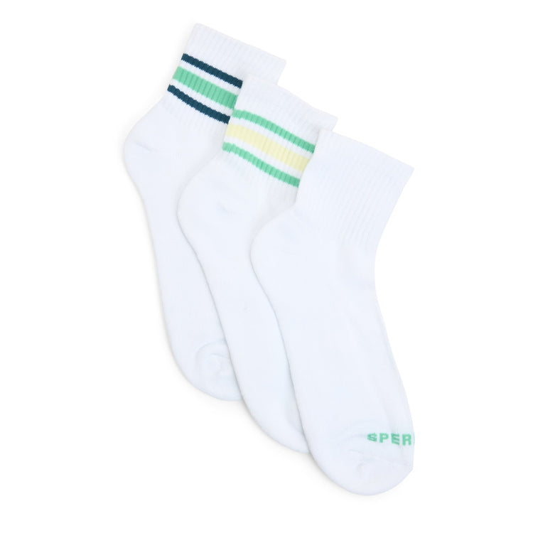 Mens 3-Pack Quarter Socks
