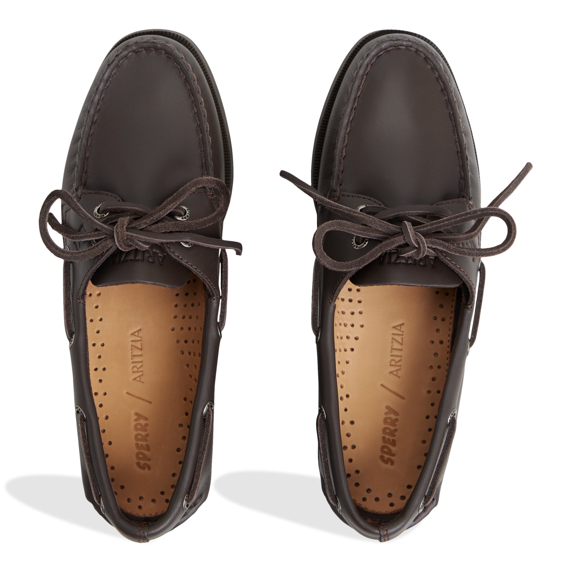 aya⑥ Sperry x Aritzia Authentic Original™ 2-Eye Boat Shoe Dark Brown