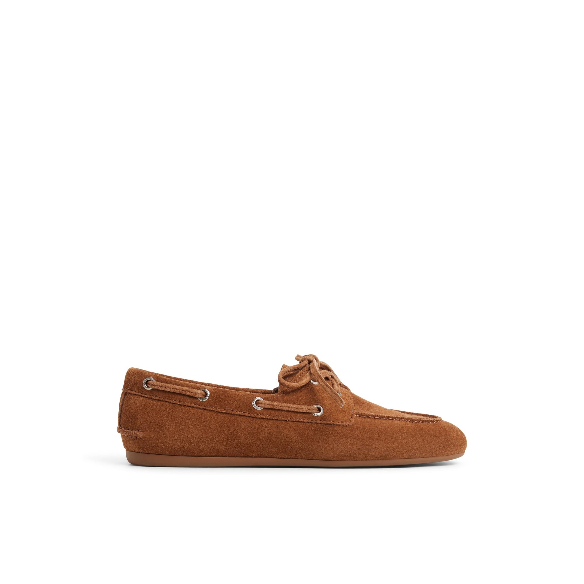 Main View of Brown Sperry x Aritzia Slim Boat Shoe Boat Shoe for Womens