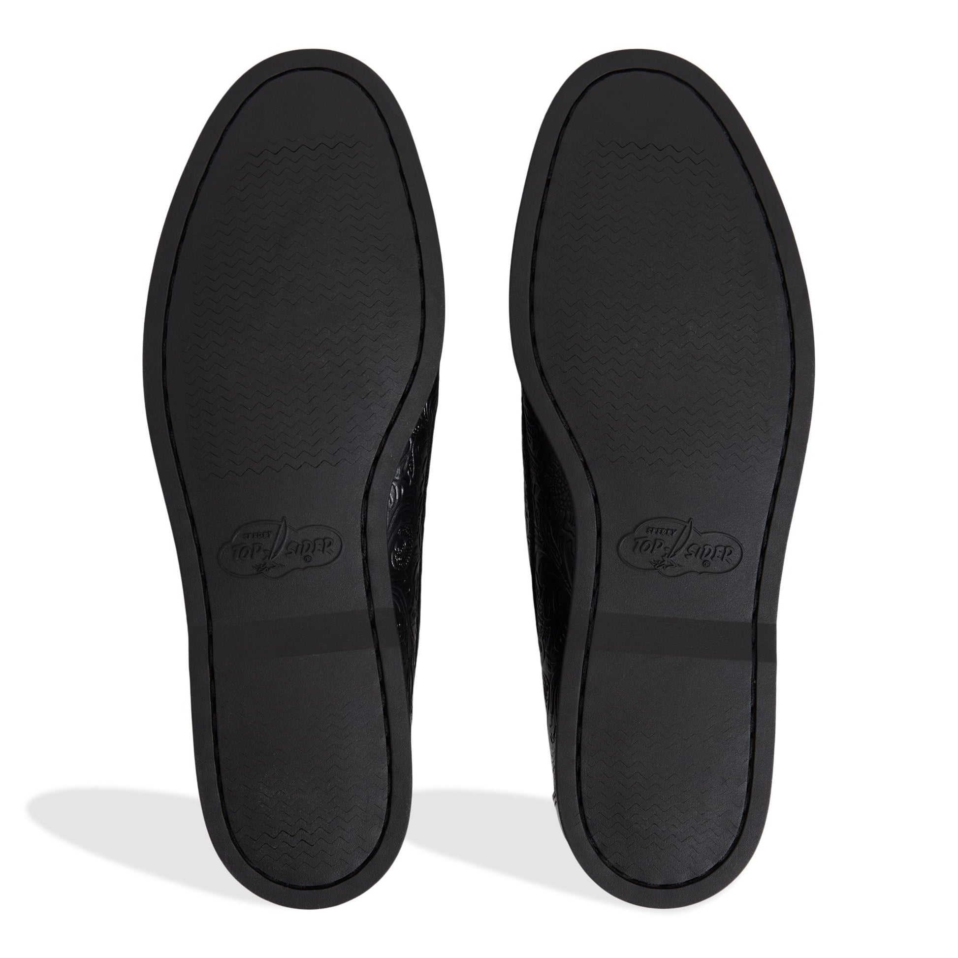 Close-up of the Other black Sperry x One of These Days Lou Boat Shoe Boat Shoe