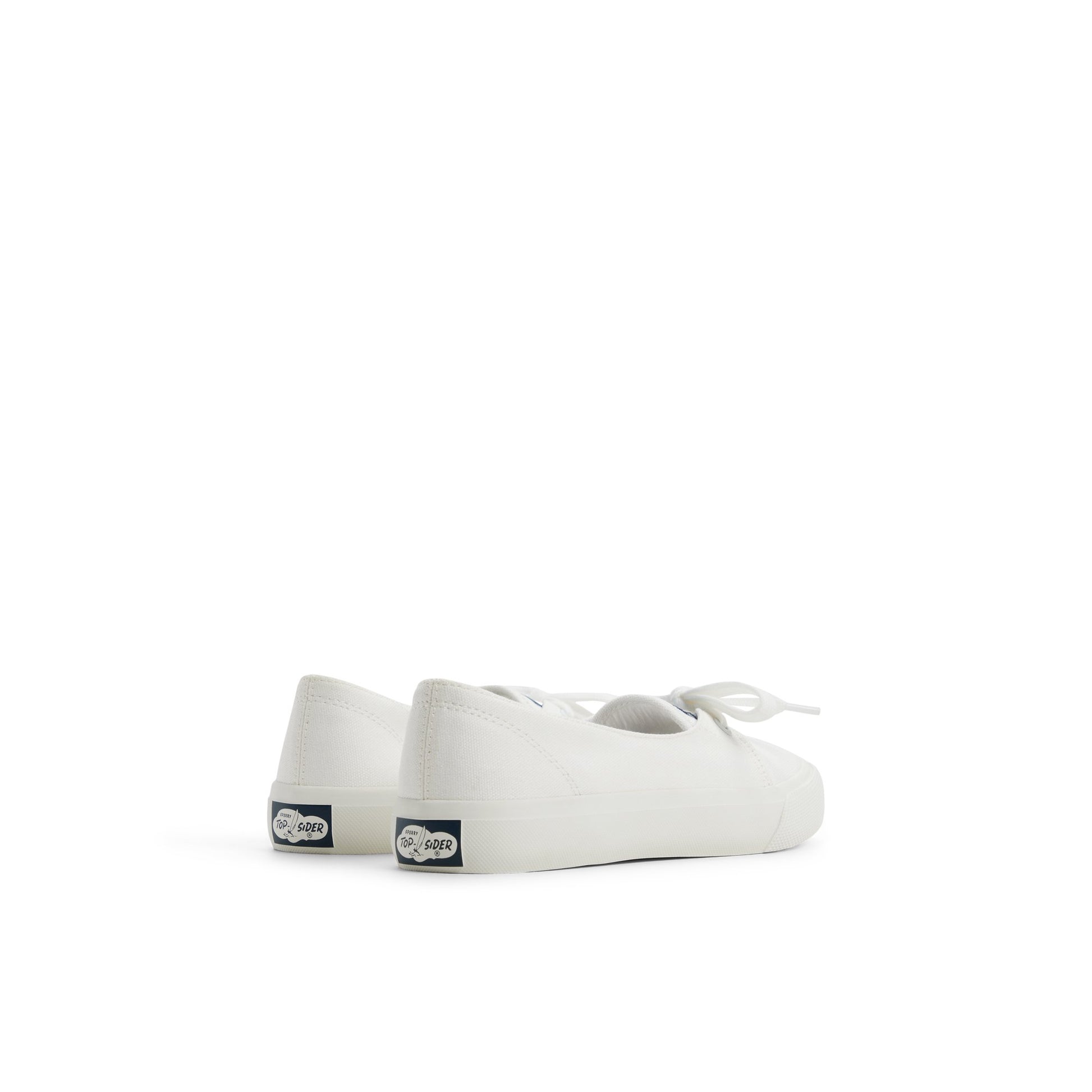 Three-quarter angle of White CVO Sneaker 1 Eye Low Top Sneakers's front side