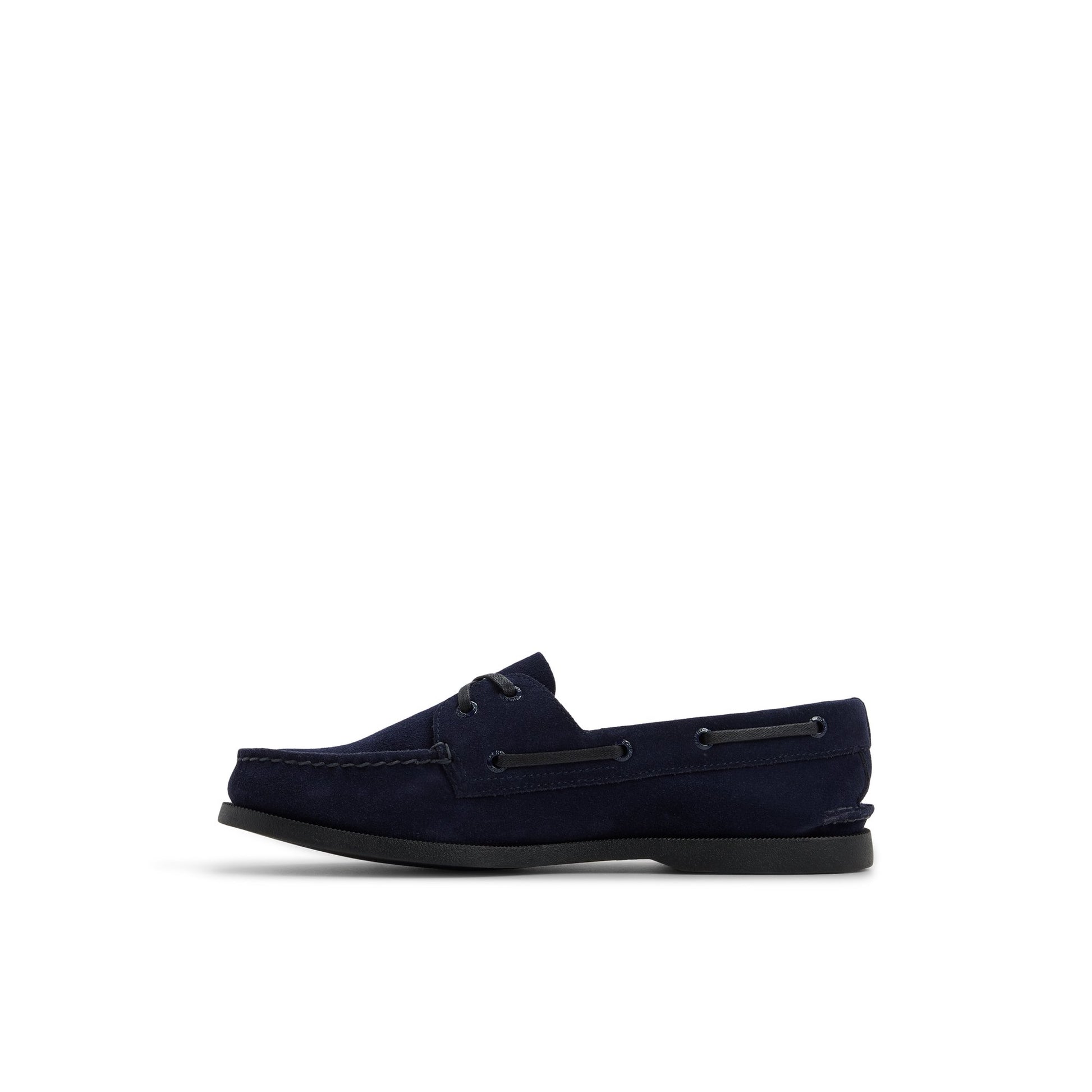 Three-quarter angle of Dark blue Authentic Original™ 2-Eye Boat Shoe Boat Shoe's back side