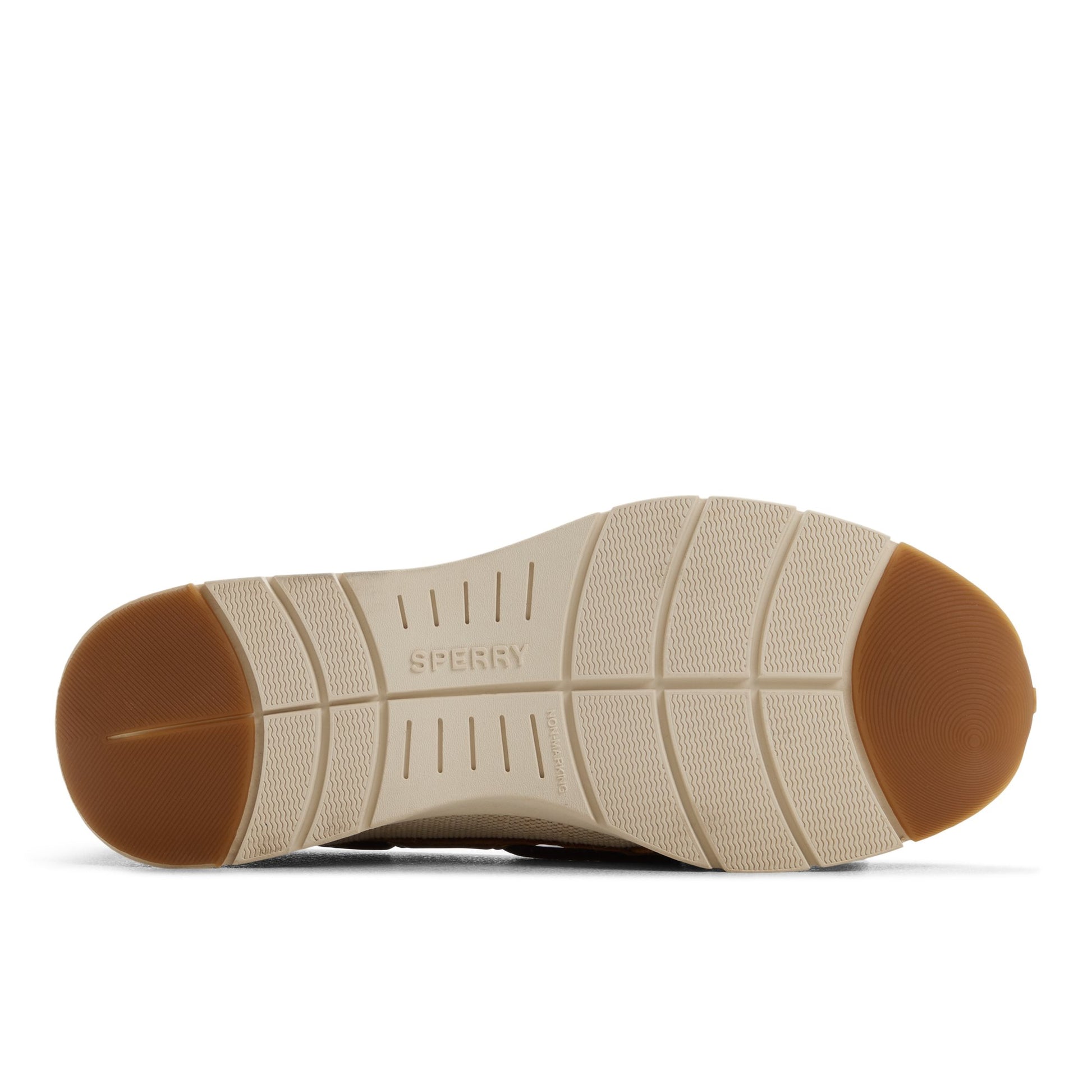 Close-up of the Tan Daisyfish 1 Eye Boat Shoe Boat Shoe