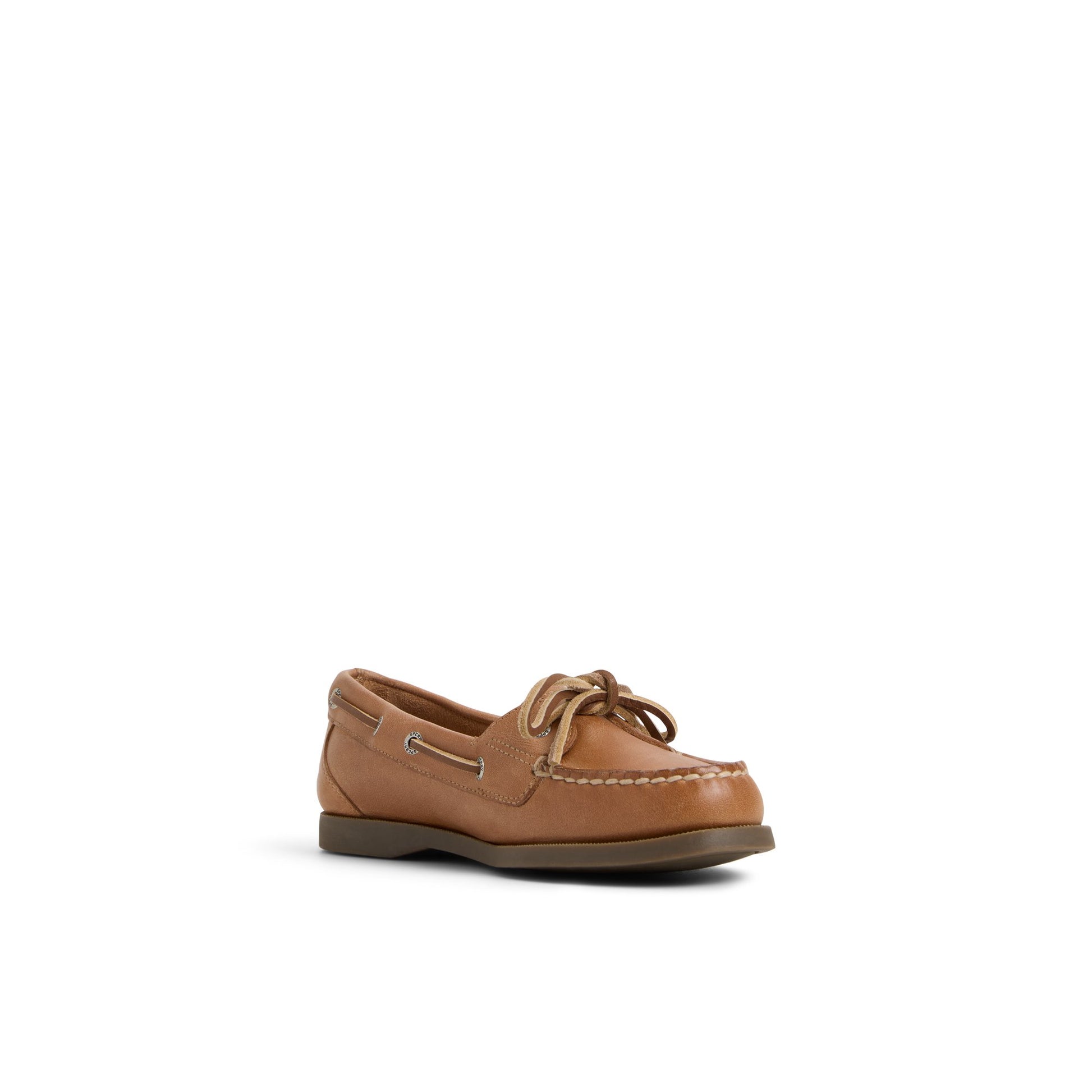 Side view of Tan Authentic Original™ 1 Eye Boat Shoe Boat Shoe