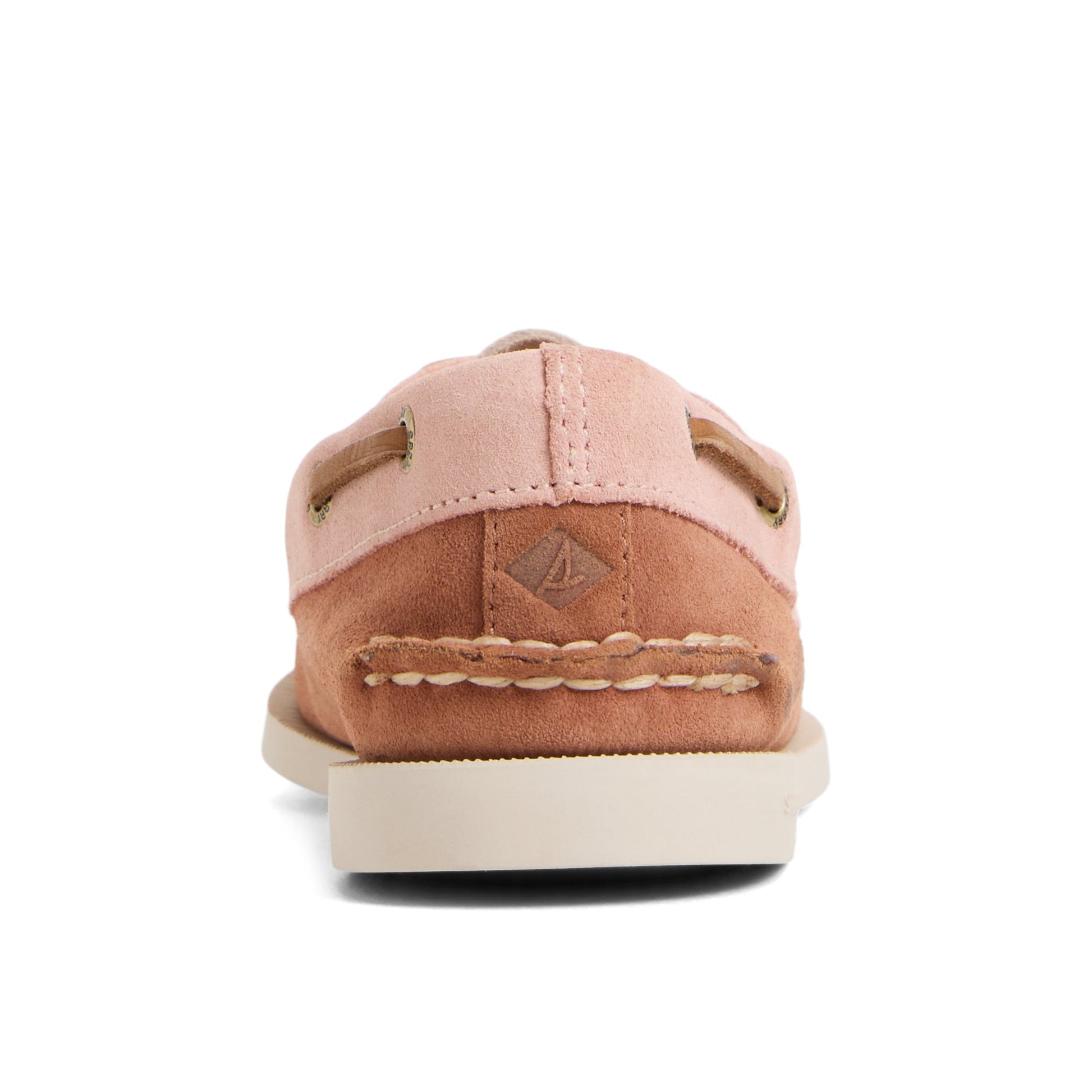 Three-quarter angle of Amaretto Authentic Original™ 2 Eye Boat Shoe Boat Shoe's front side