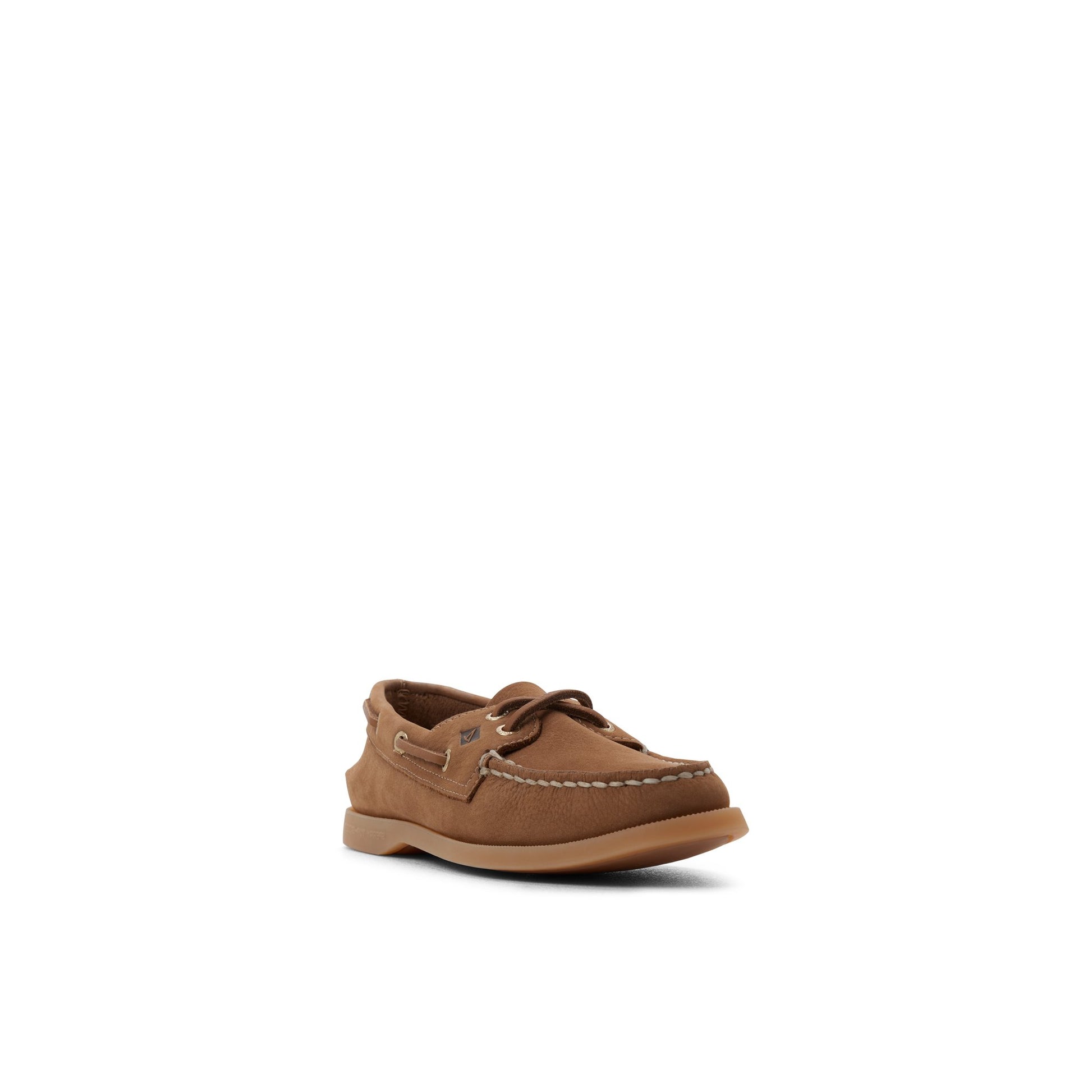 Side view of Tan Authentic Original™ 2 Eye Boat Shoe Boat Shoe