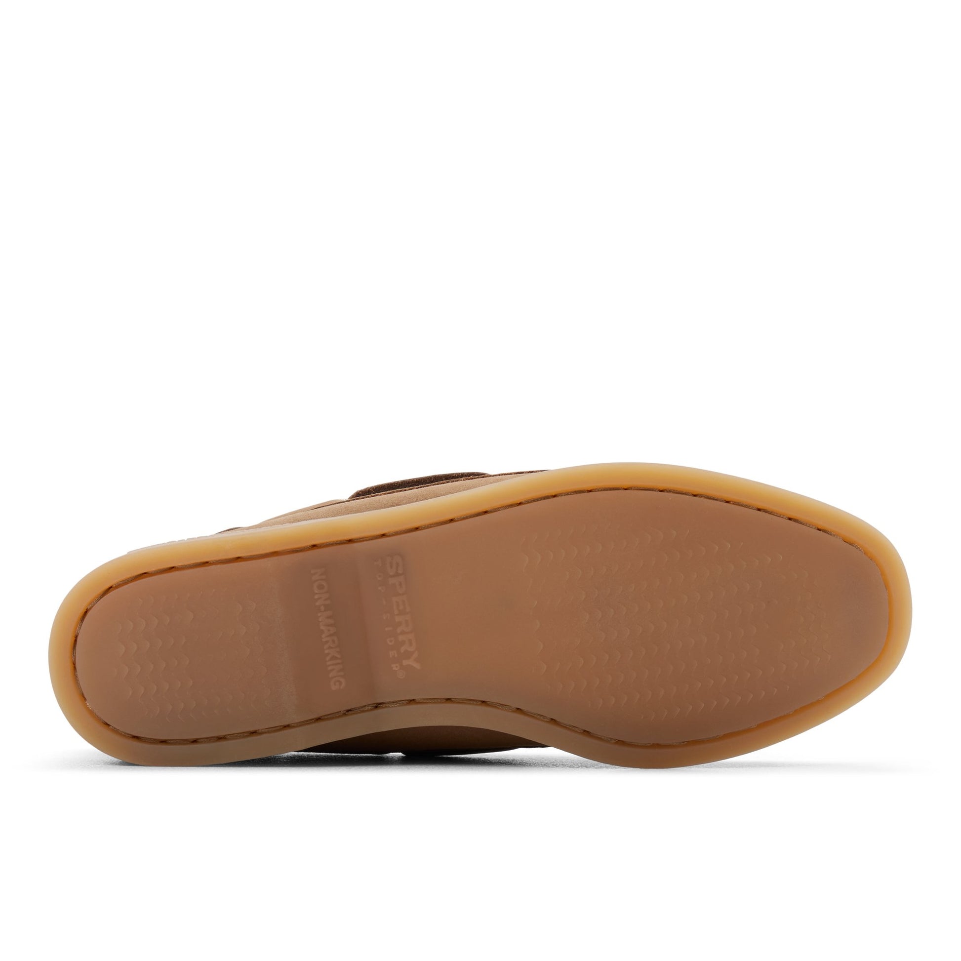 Close-up of the Tan Authentic Original™ 2 Eye Boat Shoe Boat Shoe