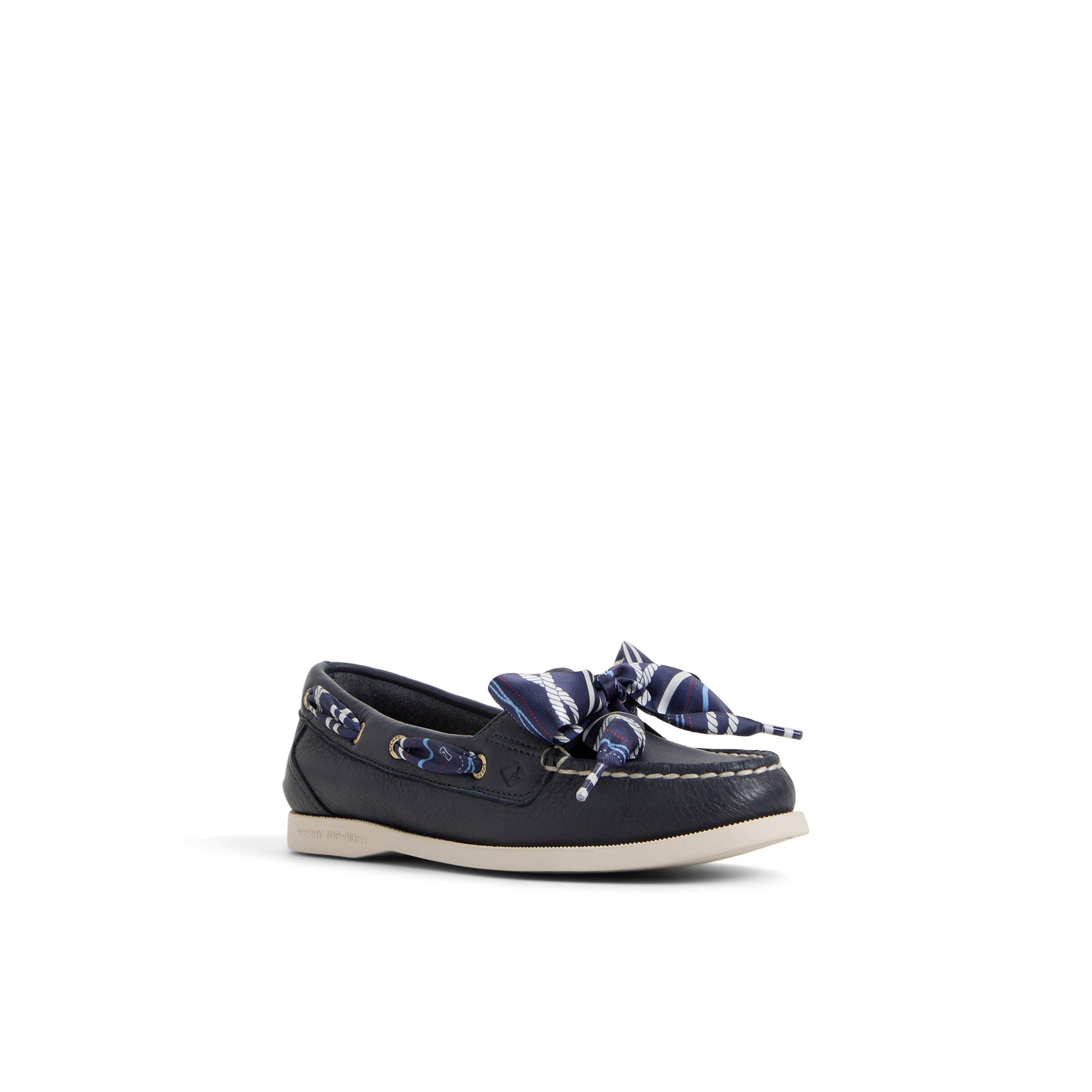 Side view of Navy Authentic Original™ 1 Eye Boat Shoe Boat Shoe