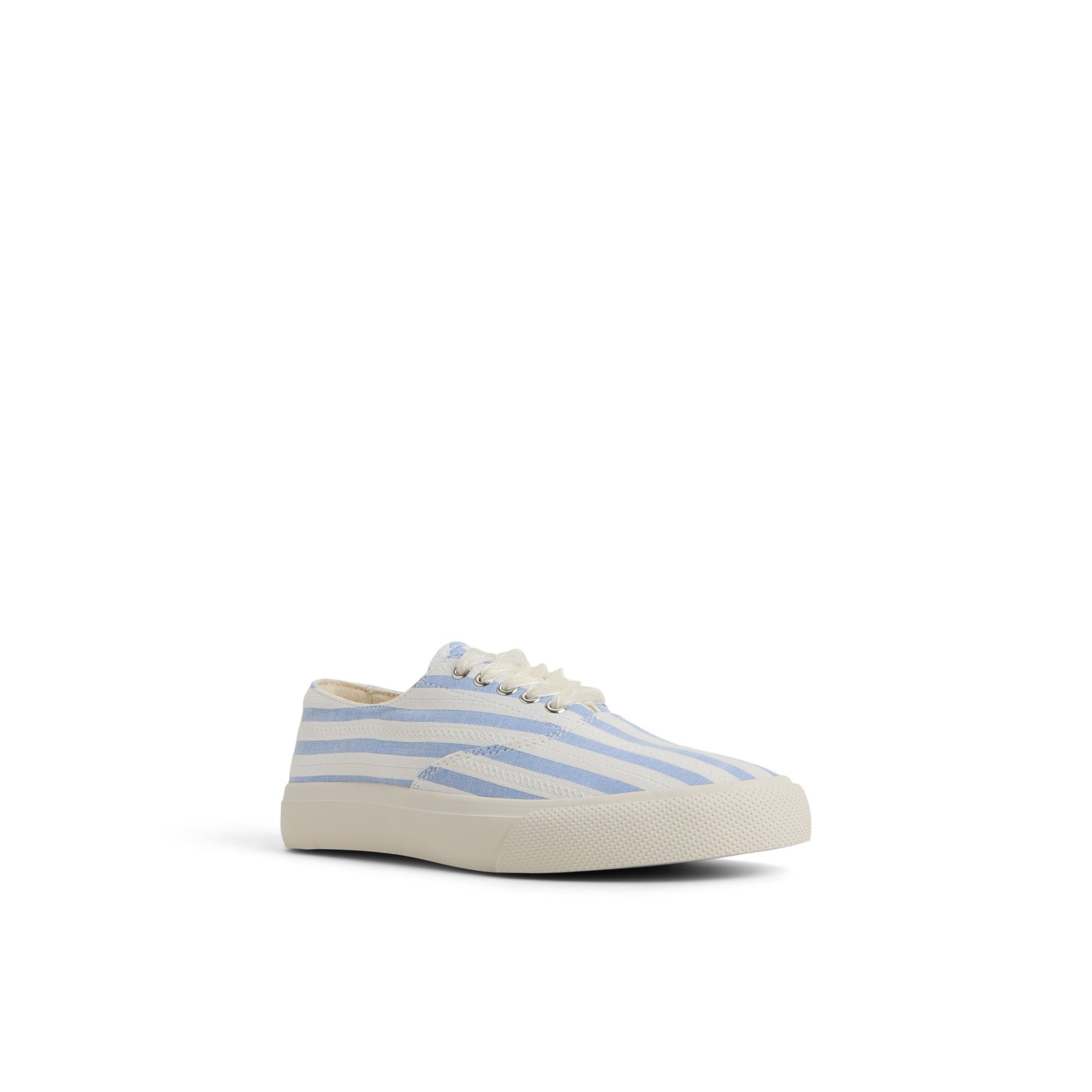 Side view of Blue stripe Classic CVO Sneakers Low Top Sneakers