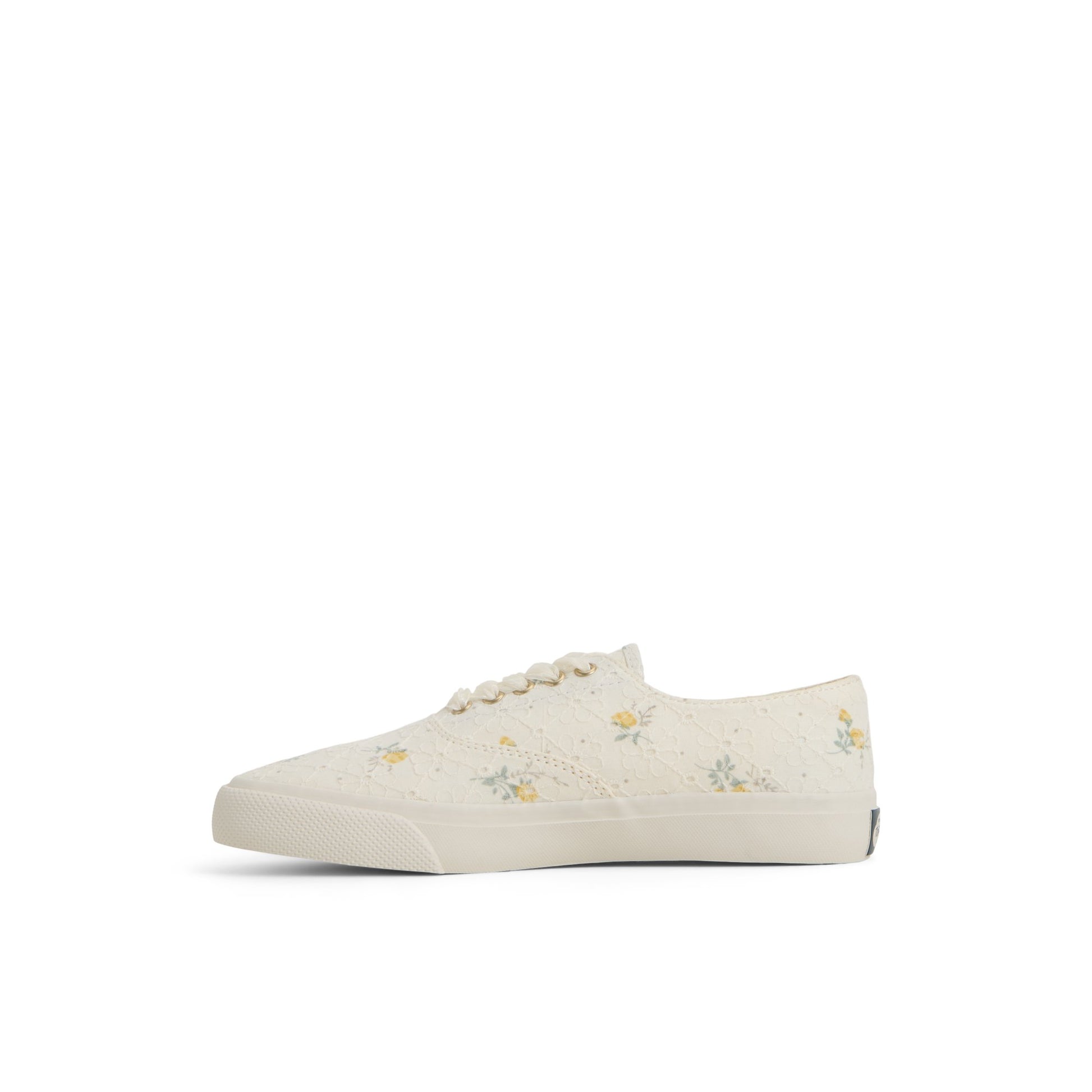 Three-quarter angle of Cream Classic CVO Sneakers Low Top Sneakers's back side