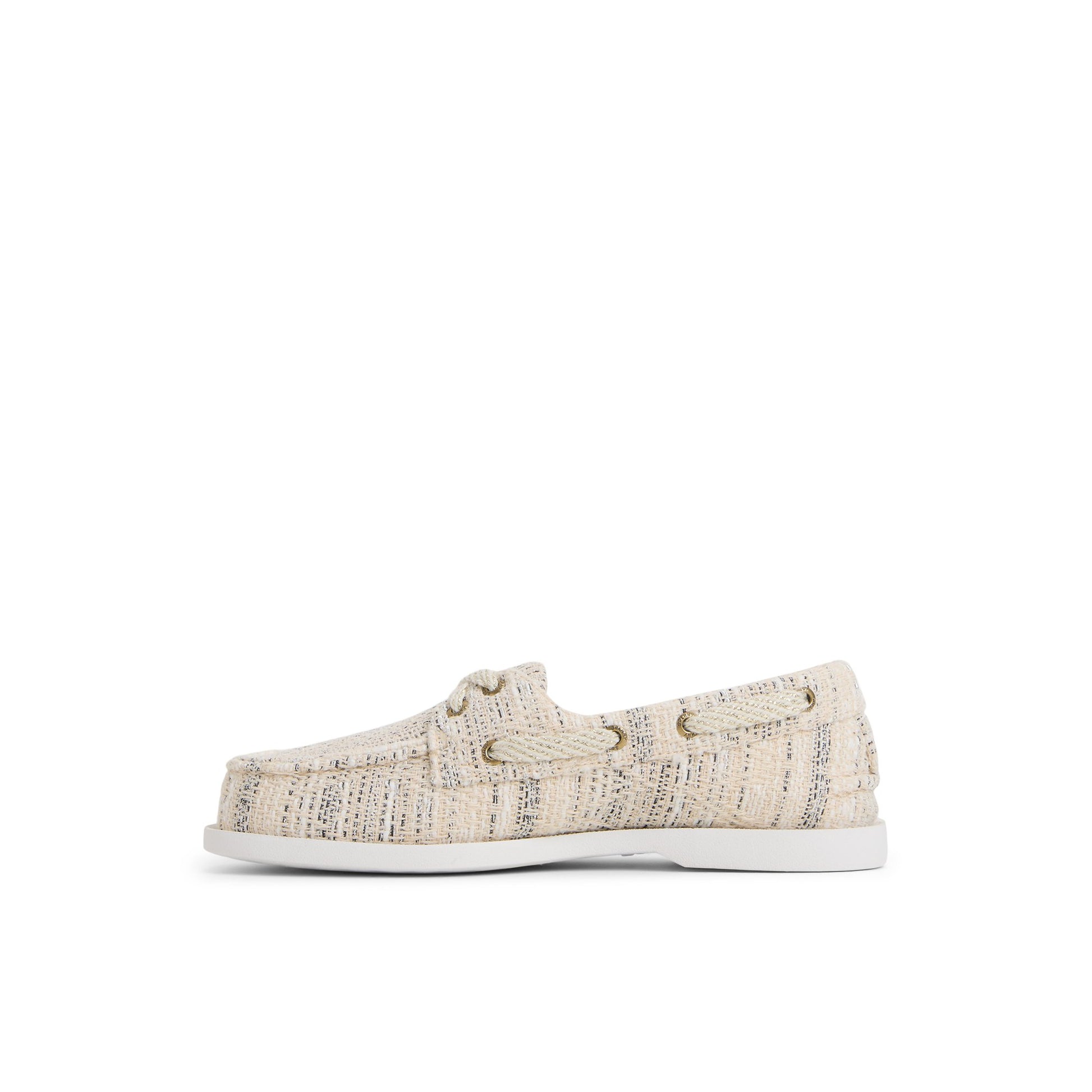 Three-quarter angle of Other white Authentic Original™ 2 Eye Lite Boat Shoe Boat Shoe's back side