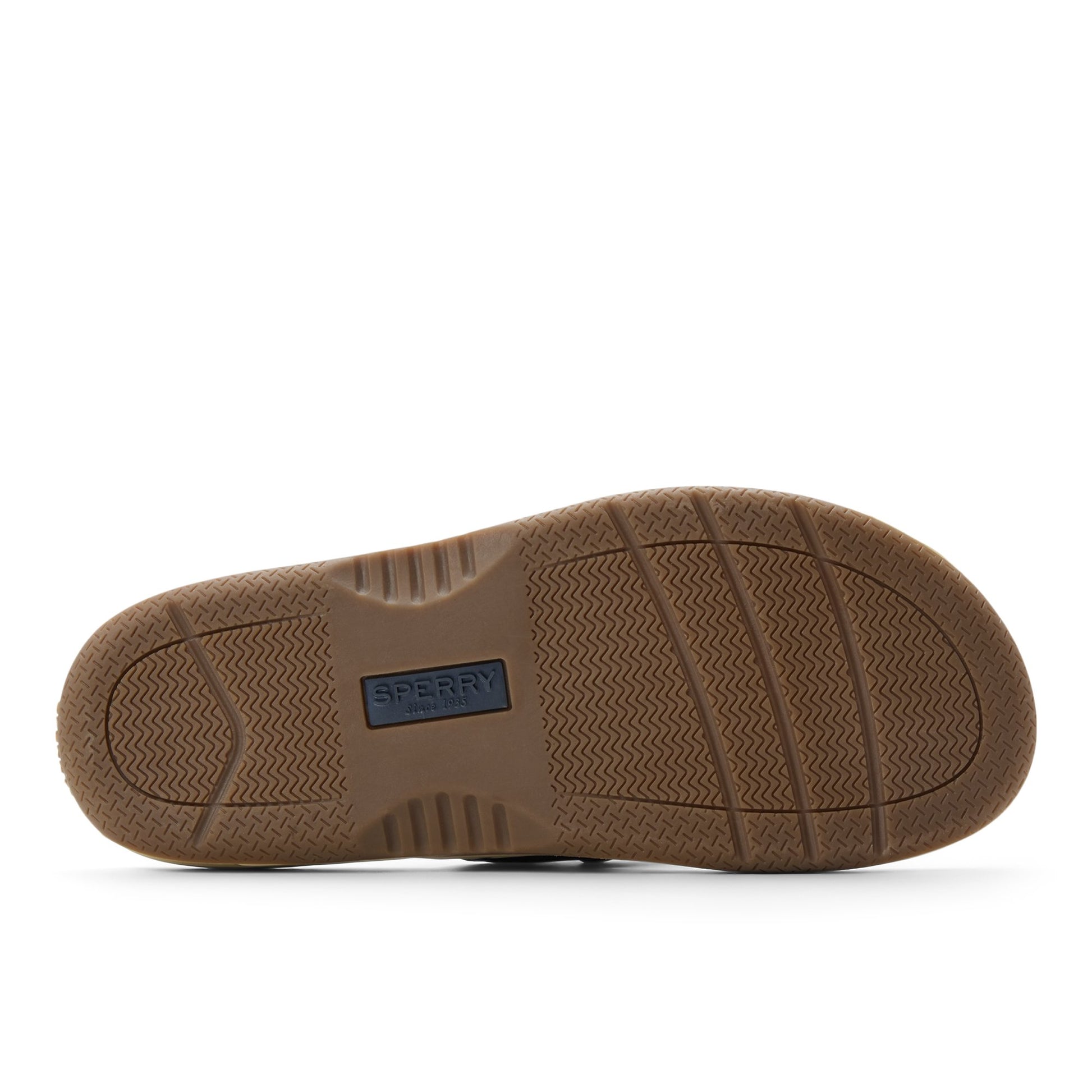 Close-up of the Navy Baitfish Thong Sandal Flip Flop Thong Sandals