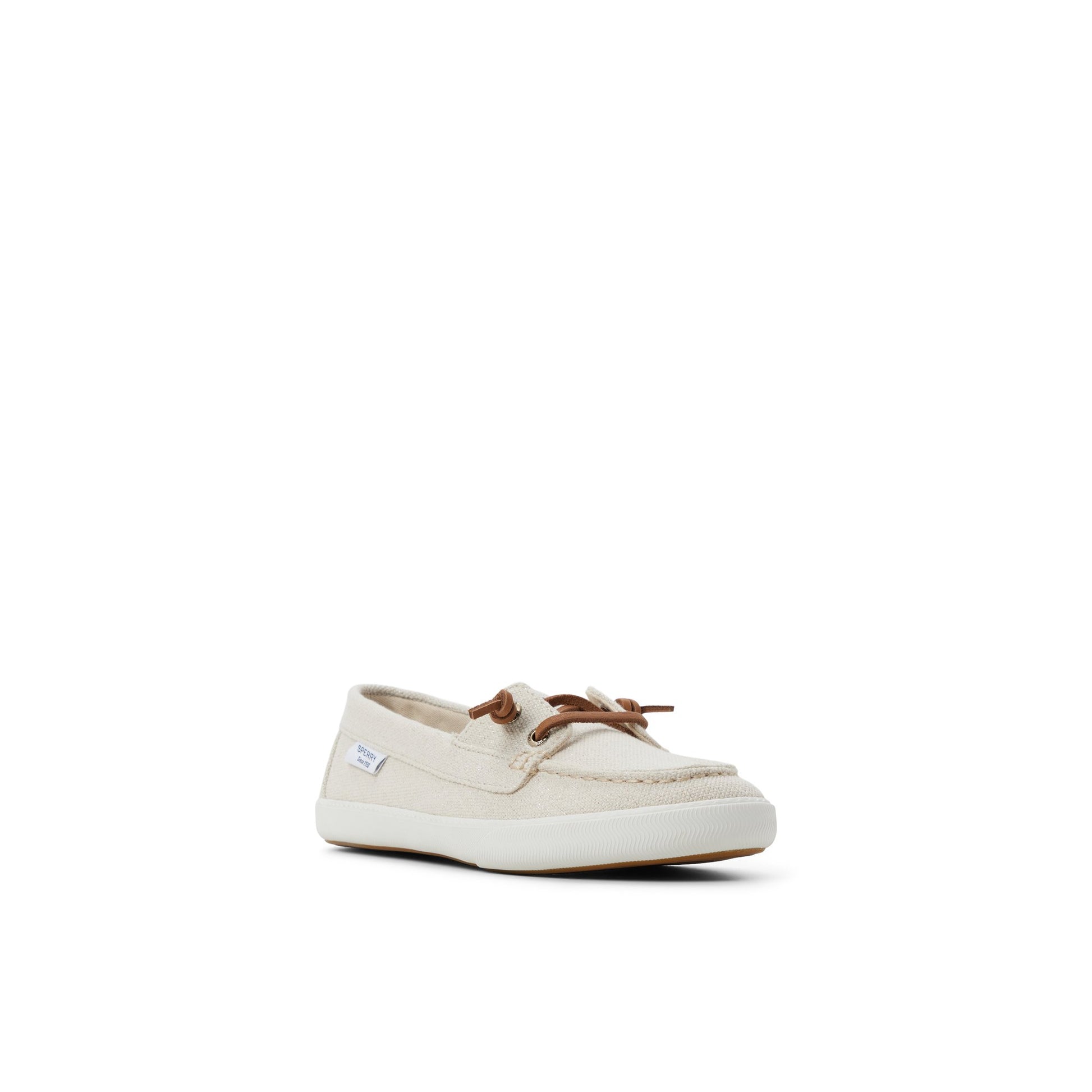Side view of Natural Lounge Away Sneaker Slip Ons