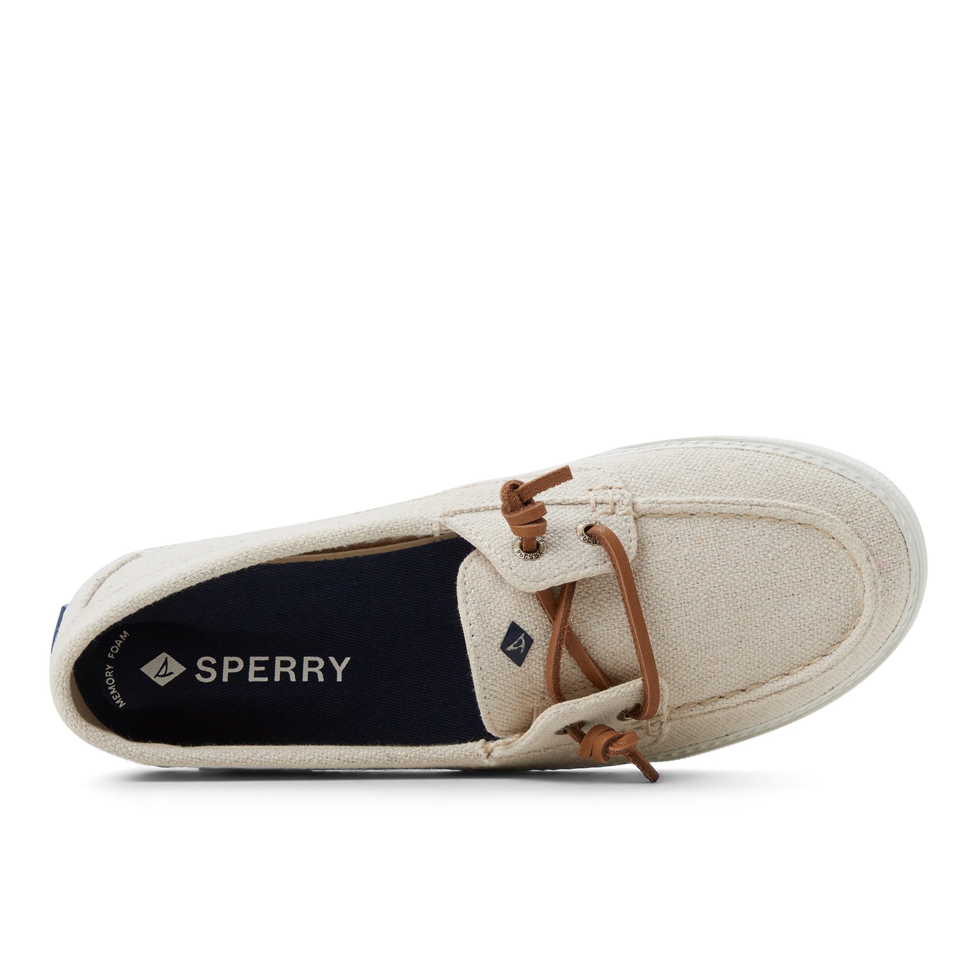 Top-down view of the Natural Lounge Away Sneaker Slip Ons