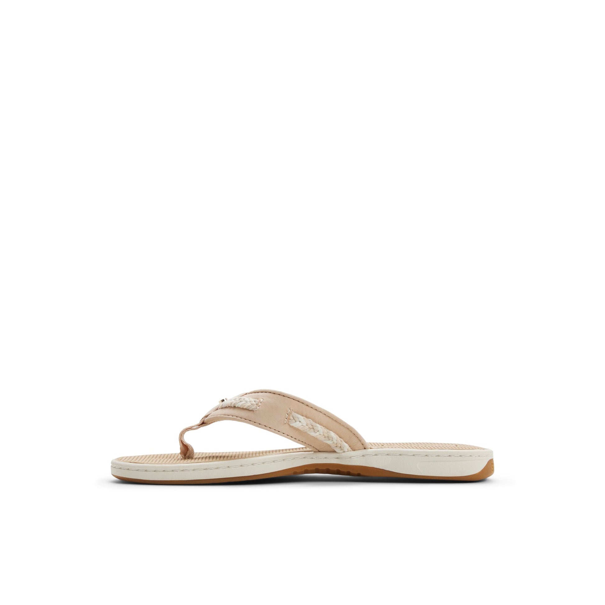 Three-quarter angle of Light beige Sea Fish 2 Thong Sandal Flip Flop Thong Sandals's back side