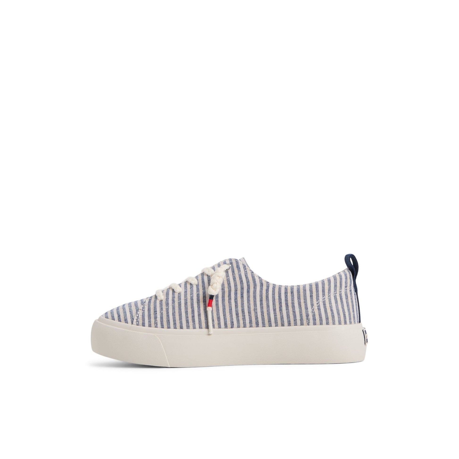 Three-quarter angle of Navy Cove Lace to Toe Sneaker Low Top Sneakers's back side