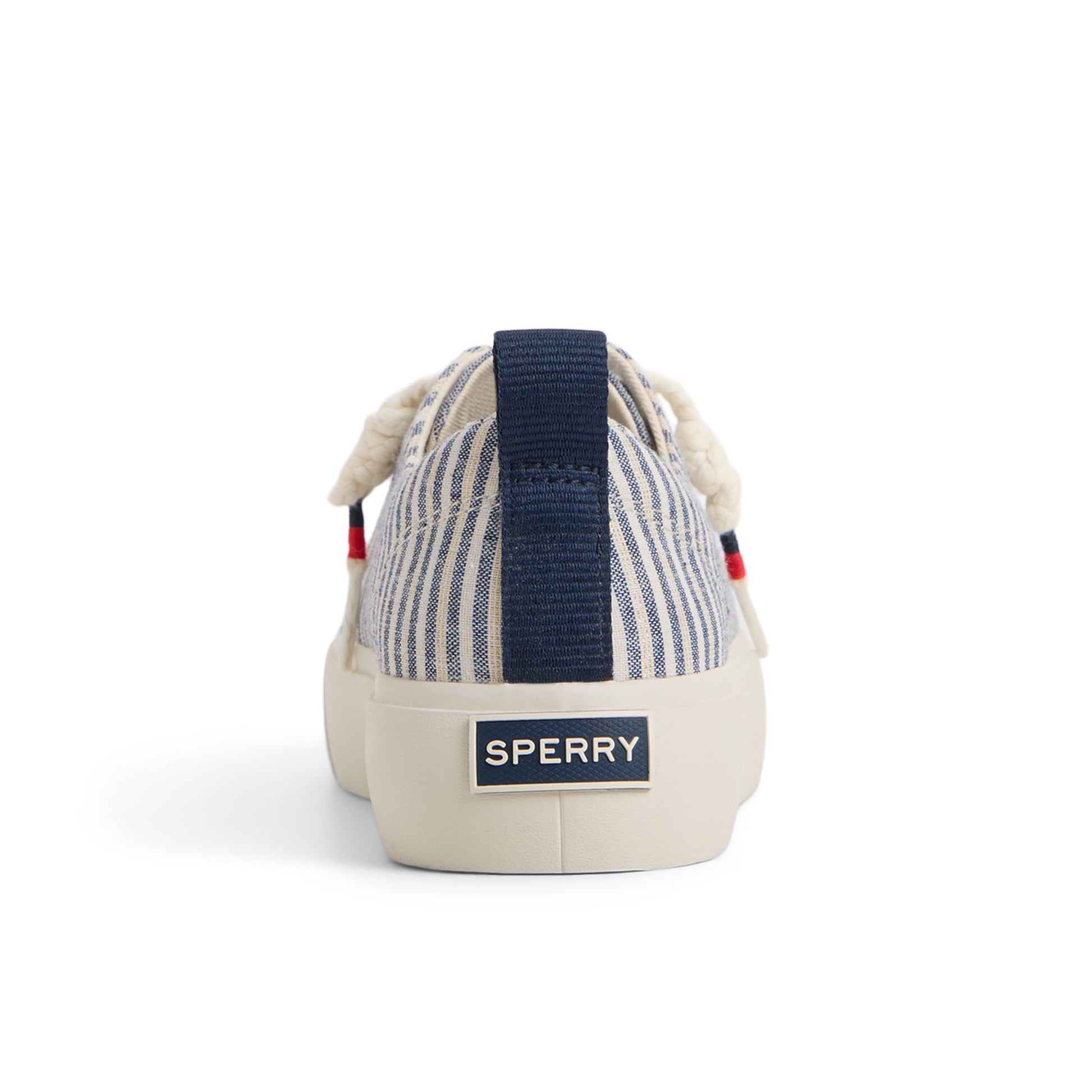 Three-quarter angle of Navy Cove Lace to Toe Sneaker Low Top Sneakers's front side