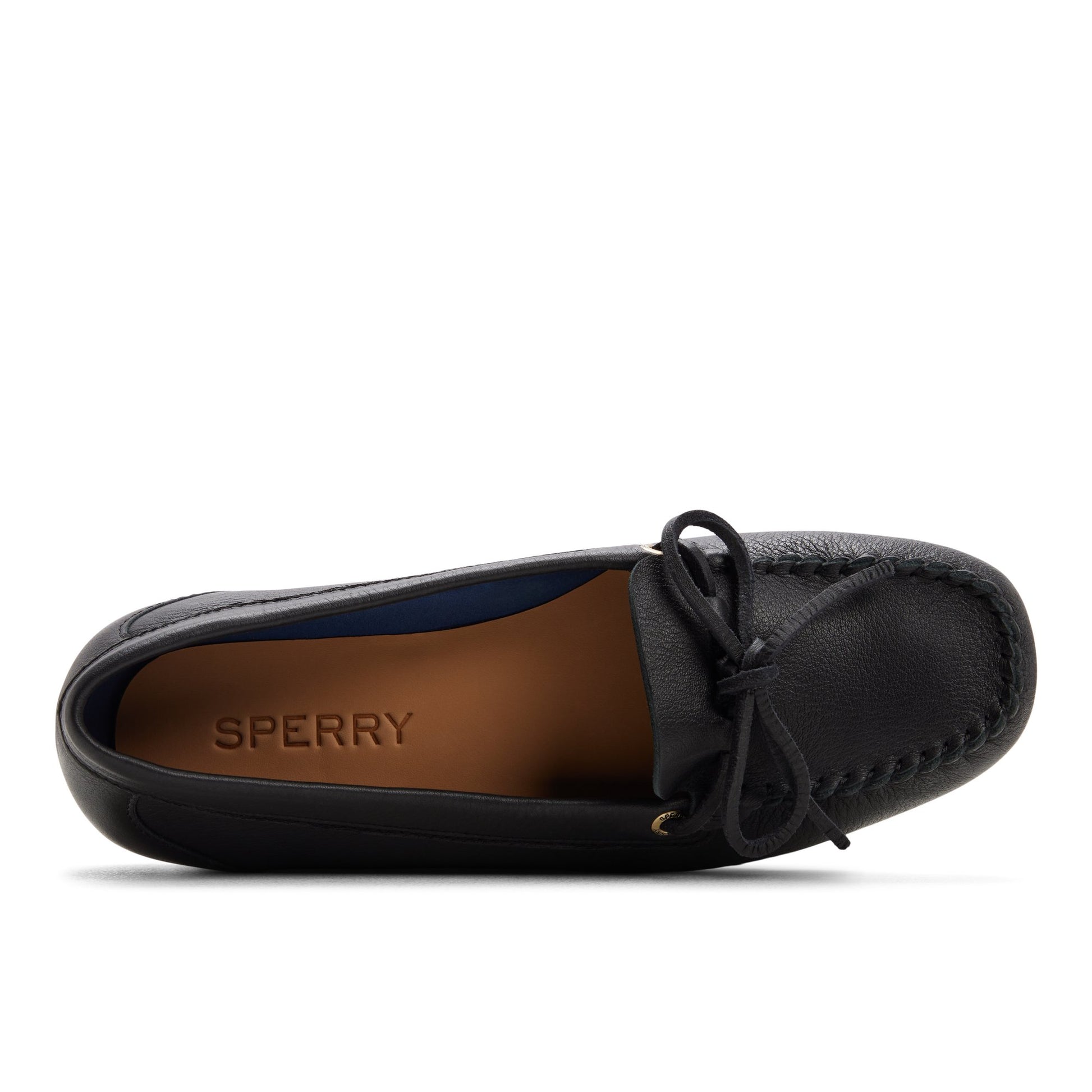 Sperry Women's Bow Driver Loafer Shoes – Black – Size 5.5