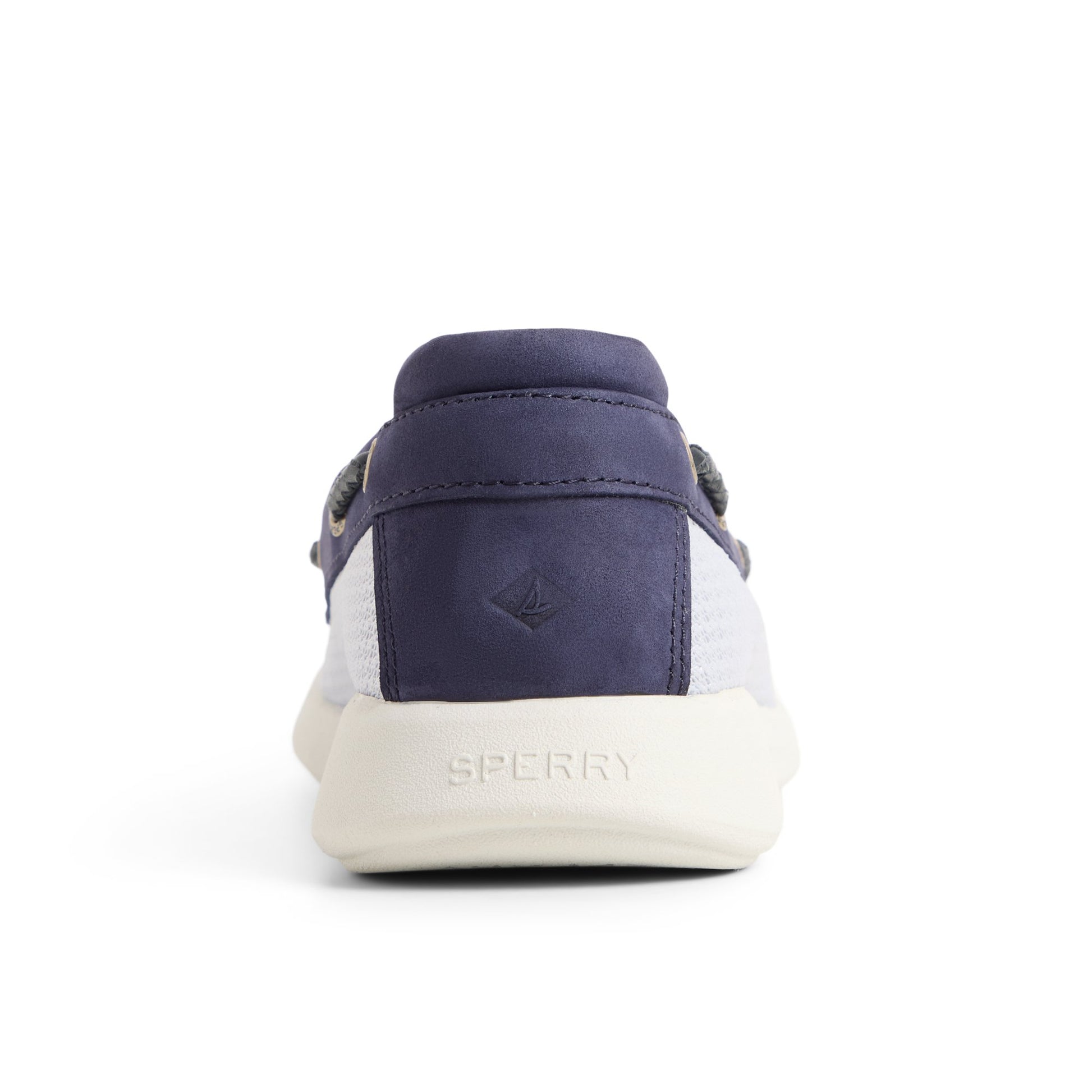 Three-quarter angle of Navy Fish Lite Boat Shoe Boat Shoe's front side