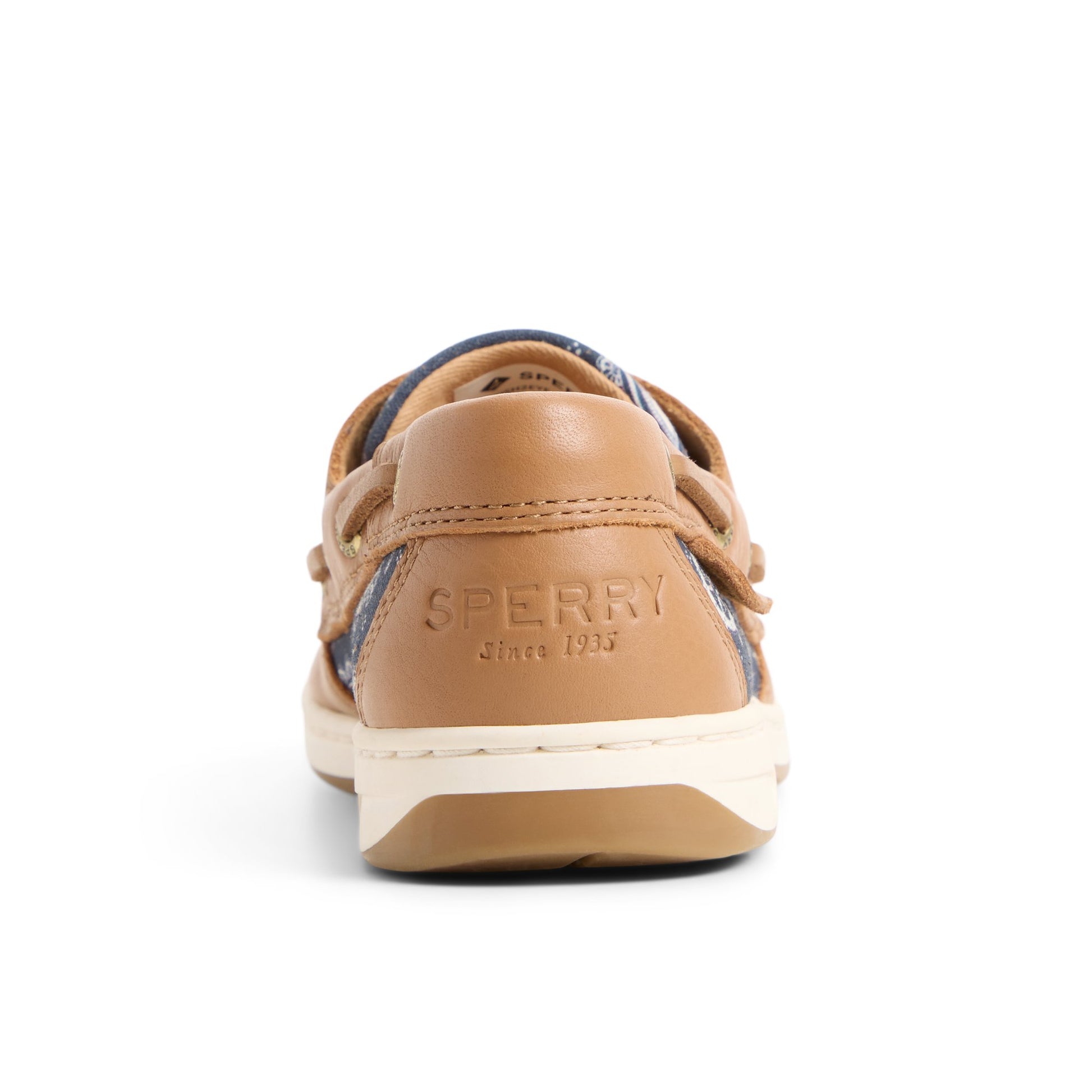 Three-quarter angle of Other navy Bluefish 2 Eye Boat Shoe Boat Shoe's front side