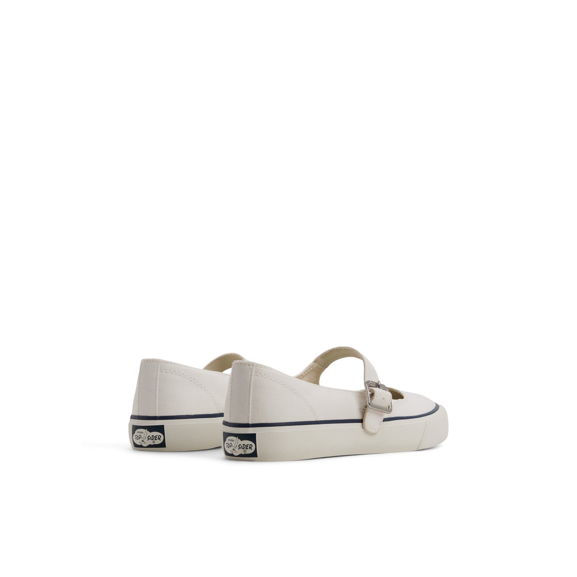 Three-quarter angle of White Mary Jane CVO Sneaker Ballerinas &amp; Mary Janes's front side