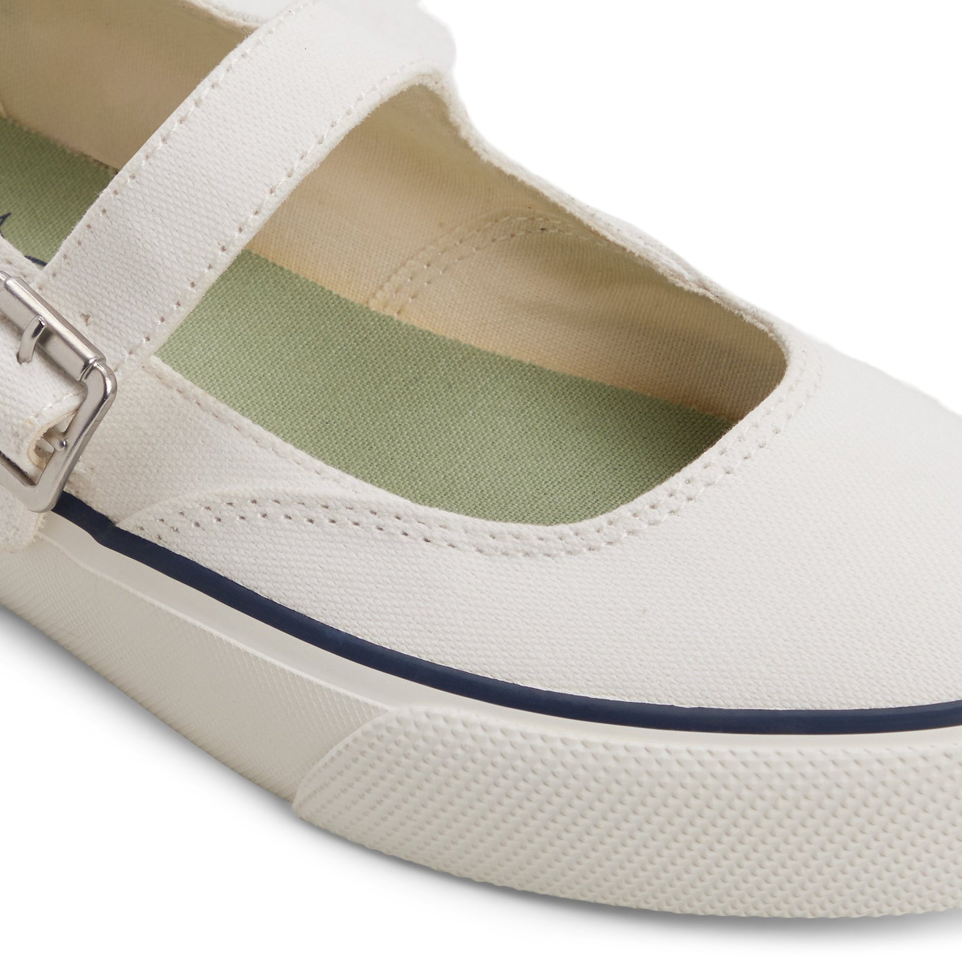 View of White Mary Jane CVO Sneaker Ballerinas &amp; Mary Janes's sole